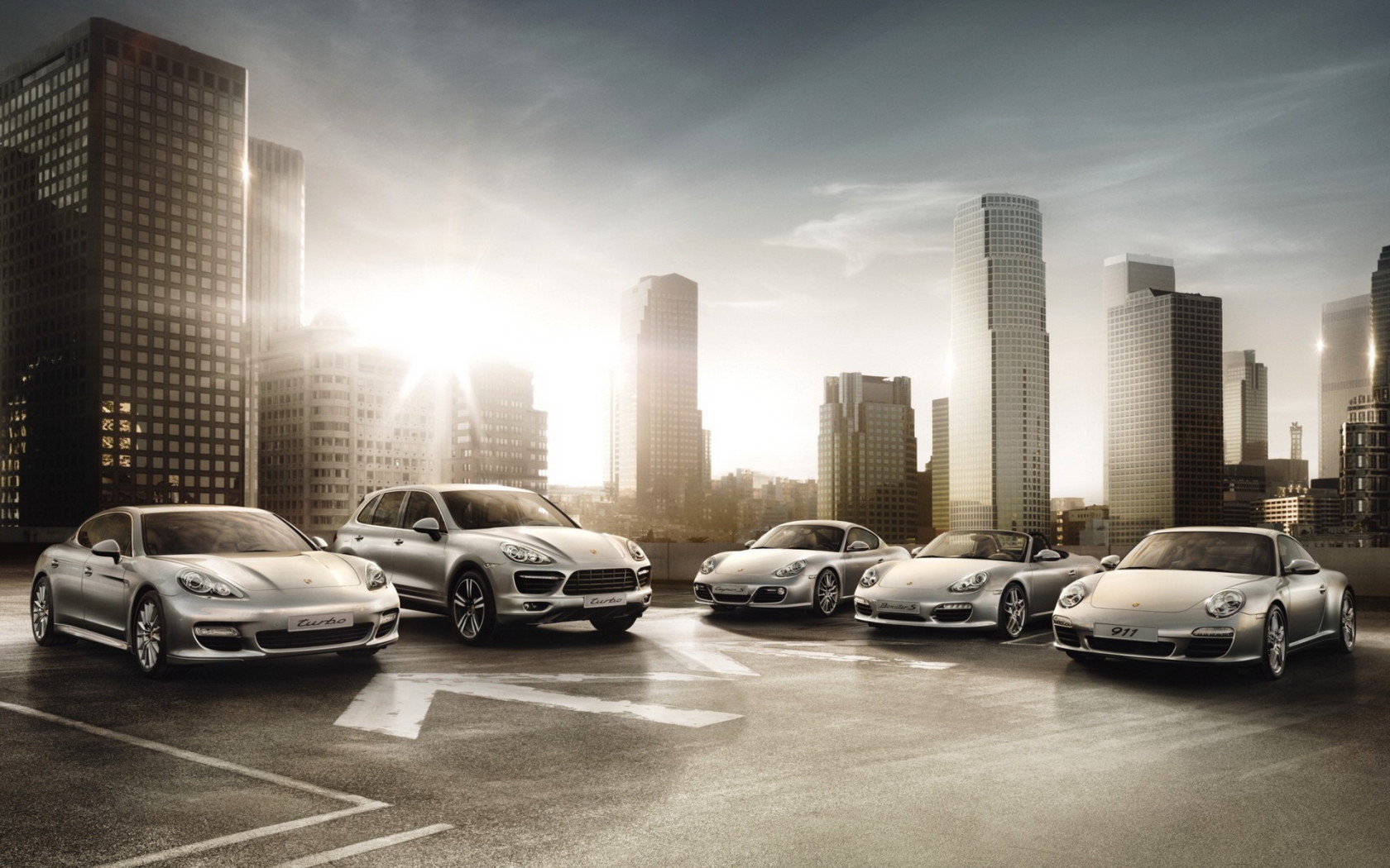 Porsche 911, Boxster S, Cayman S, Cayenne Turbo