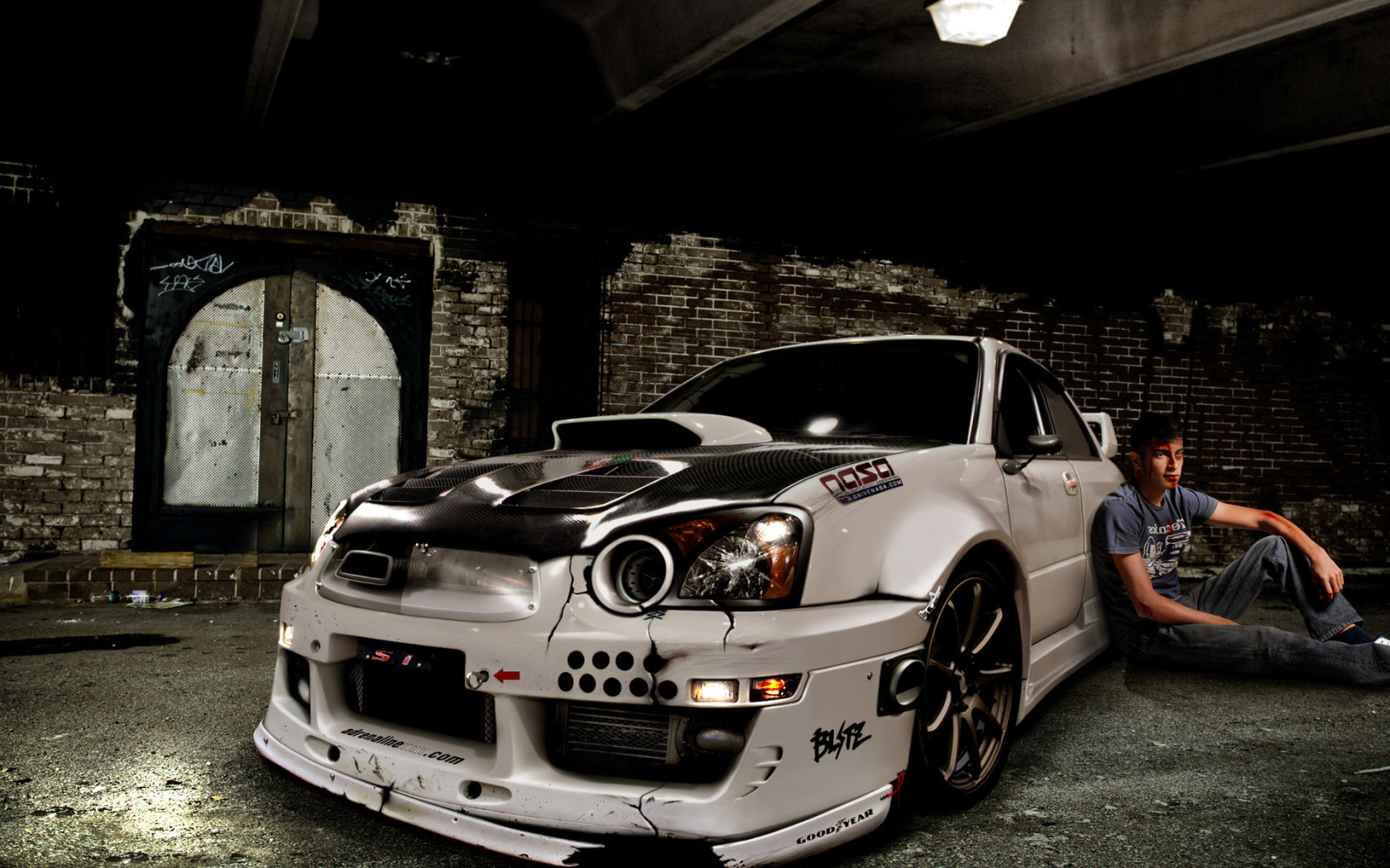 Subaru Impreza Crashed