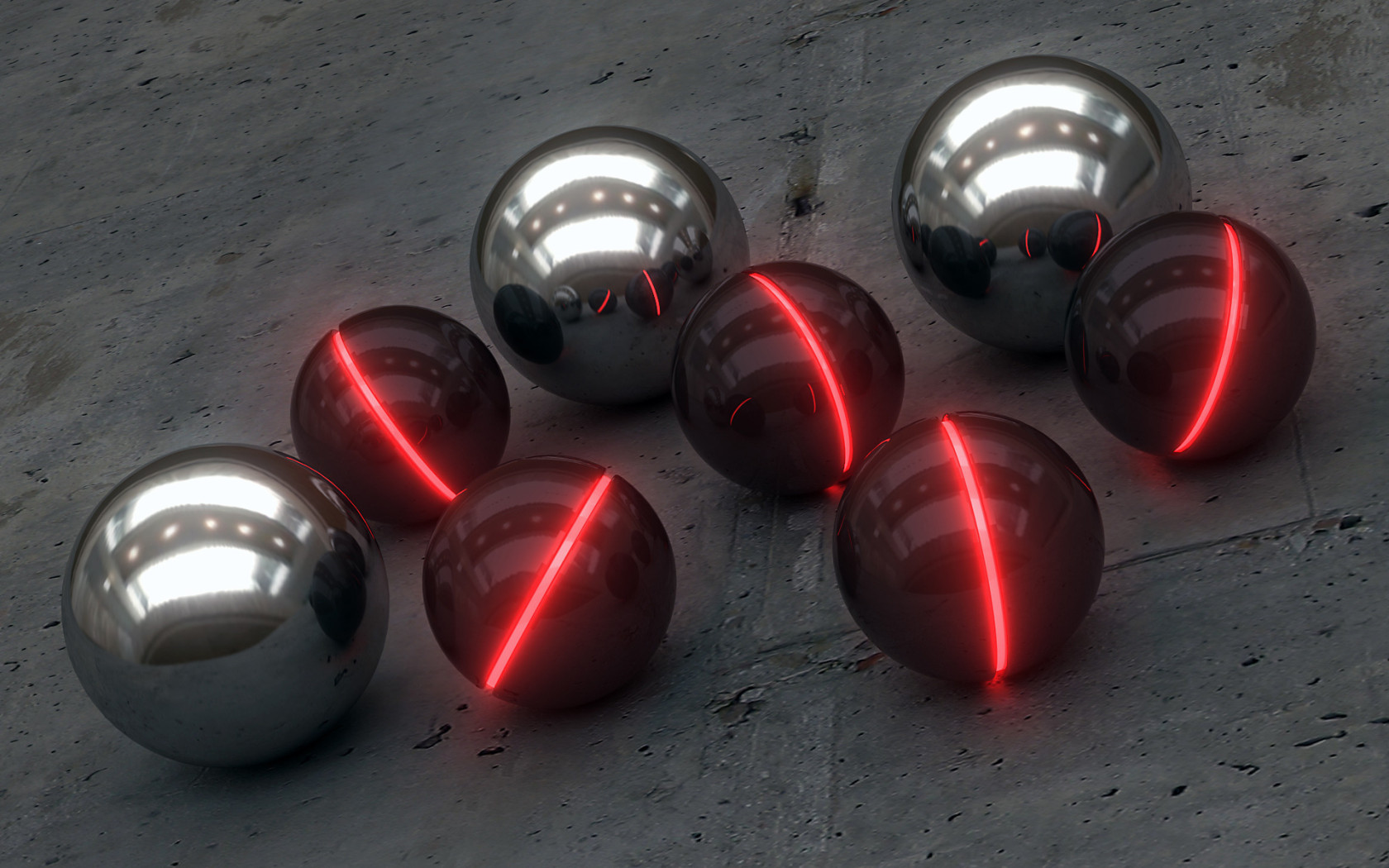 Пылающие шары