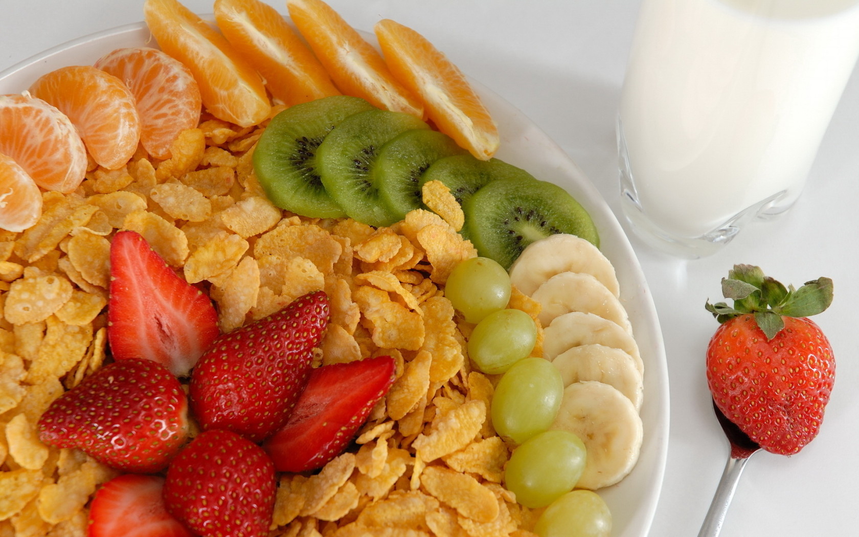 Хлопья с фруктами