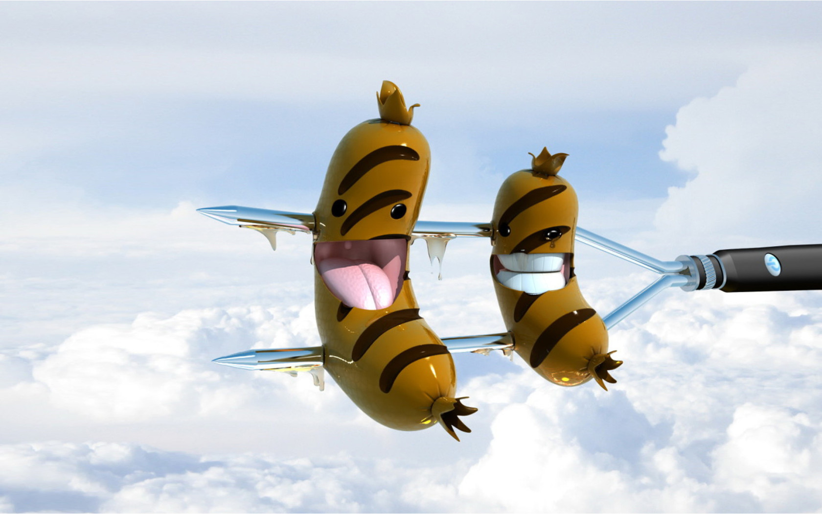 Веселые сосиски