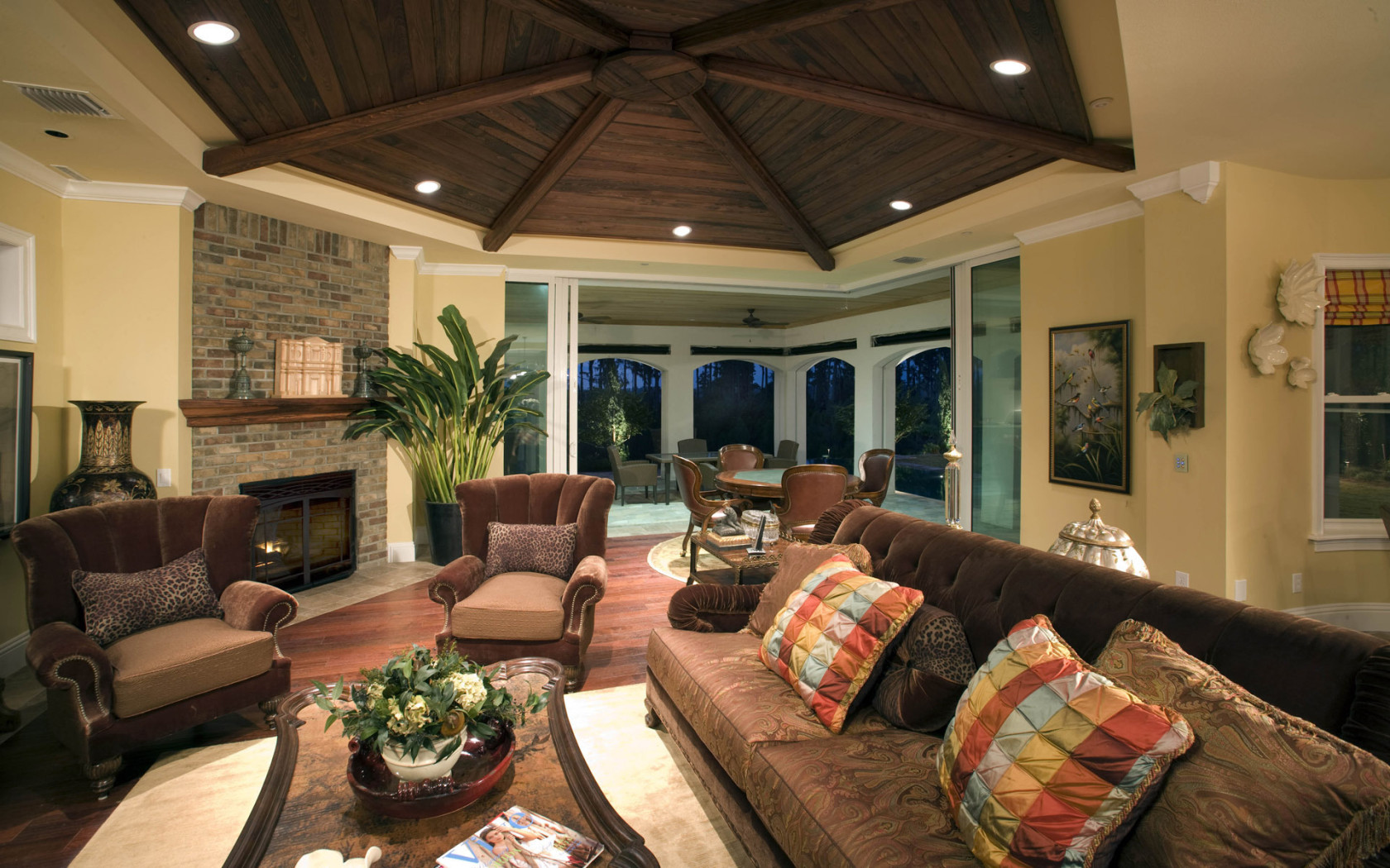 Деревянные потолки