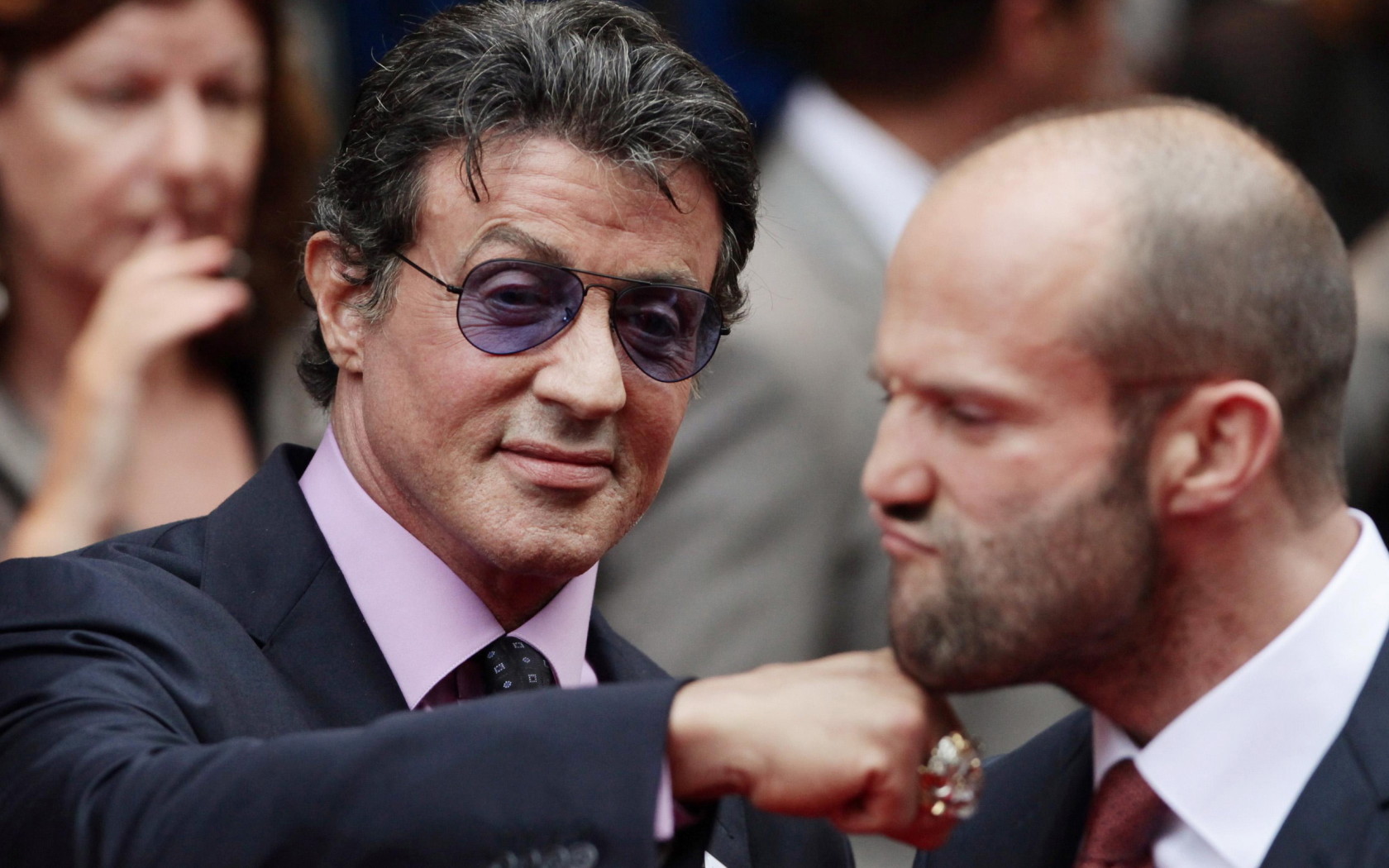 Сильвестр Сталлоне и Джейсон Стэтхэм