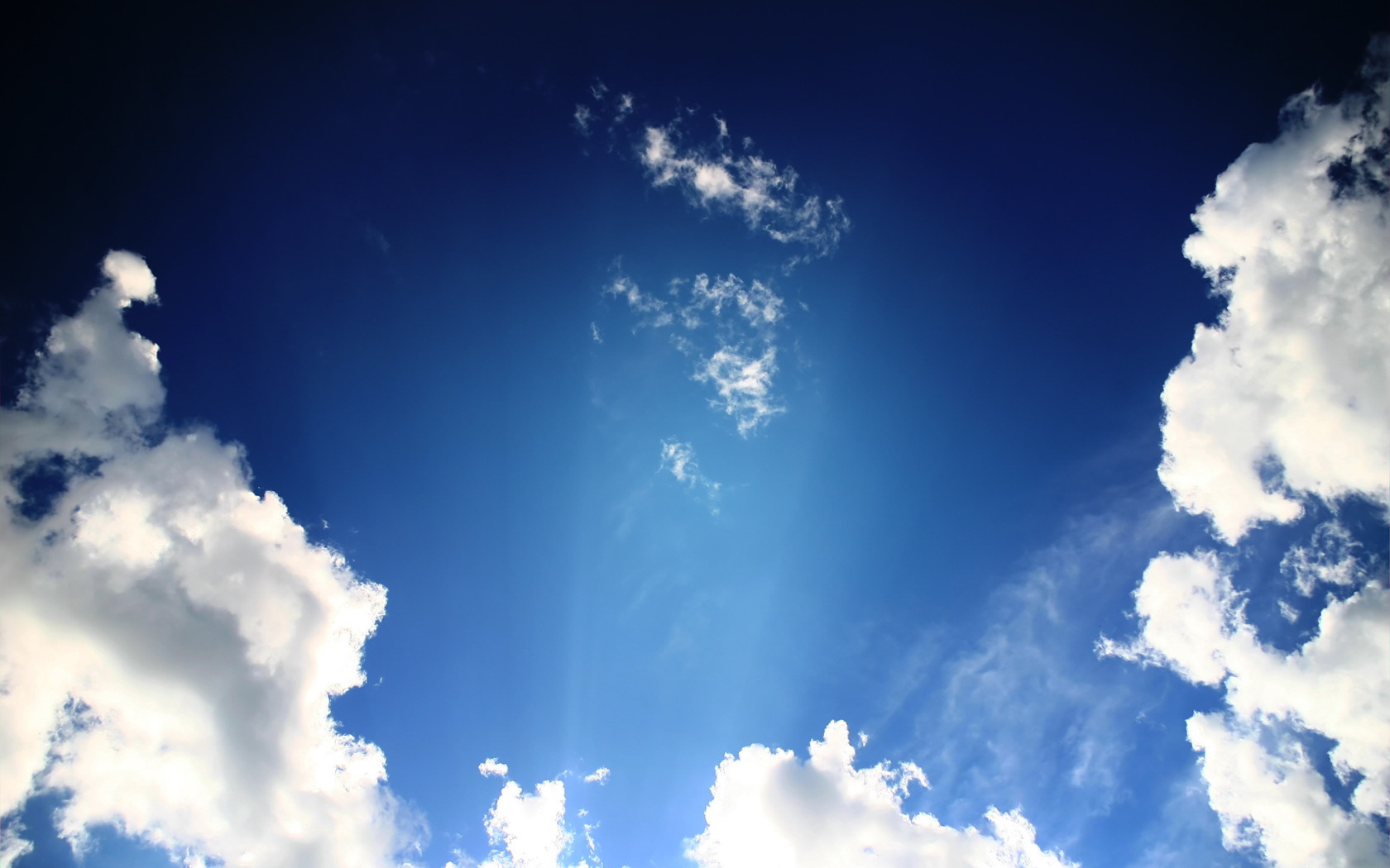 Лучи сквозь облака