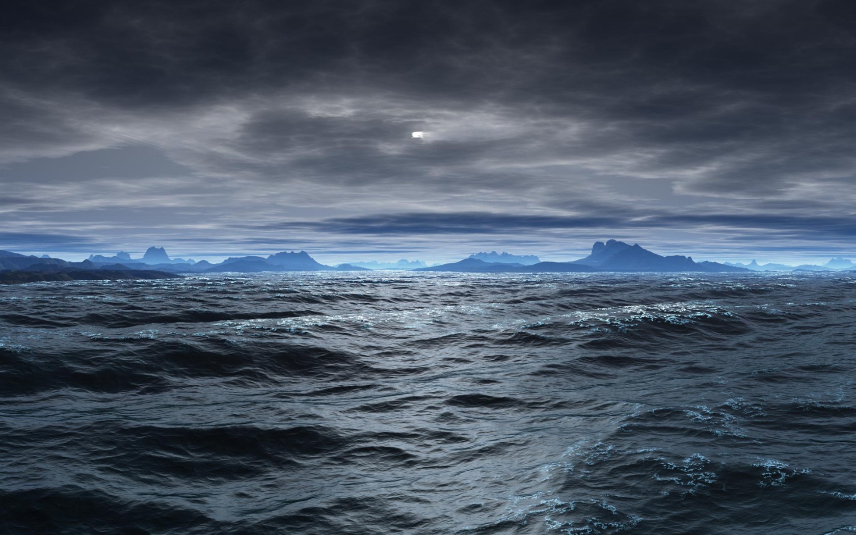 Неспокойное море