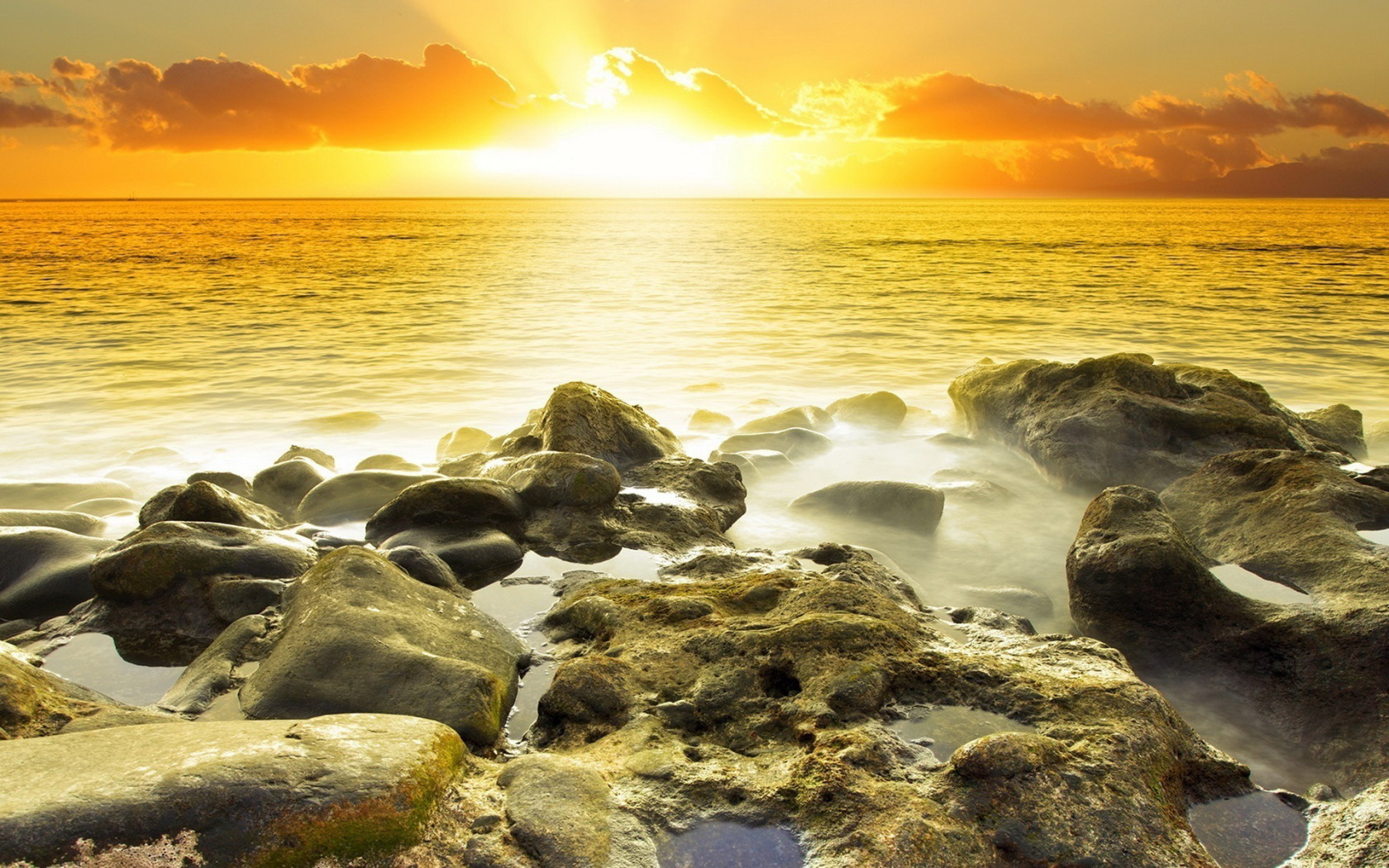 Море на закате