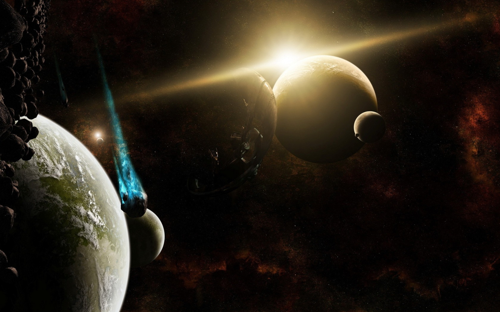 Среди планет