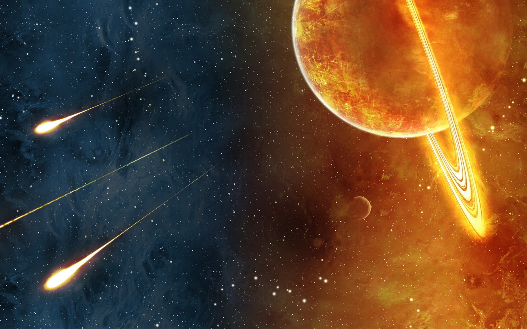 Кометы и планета