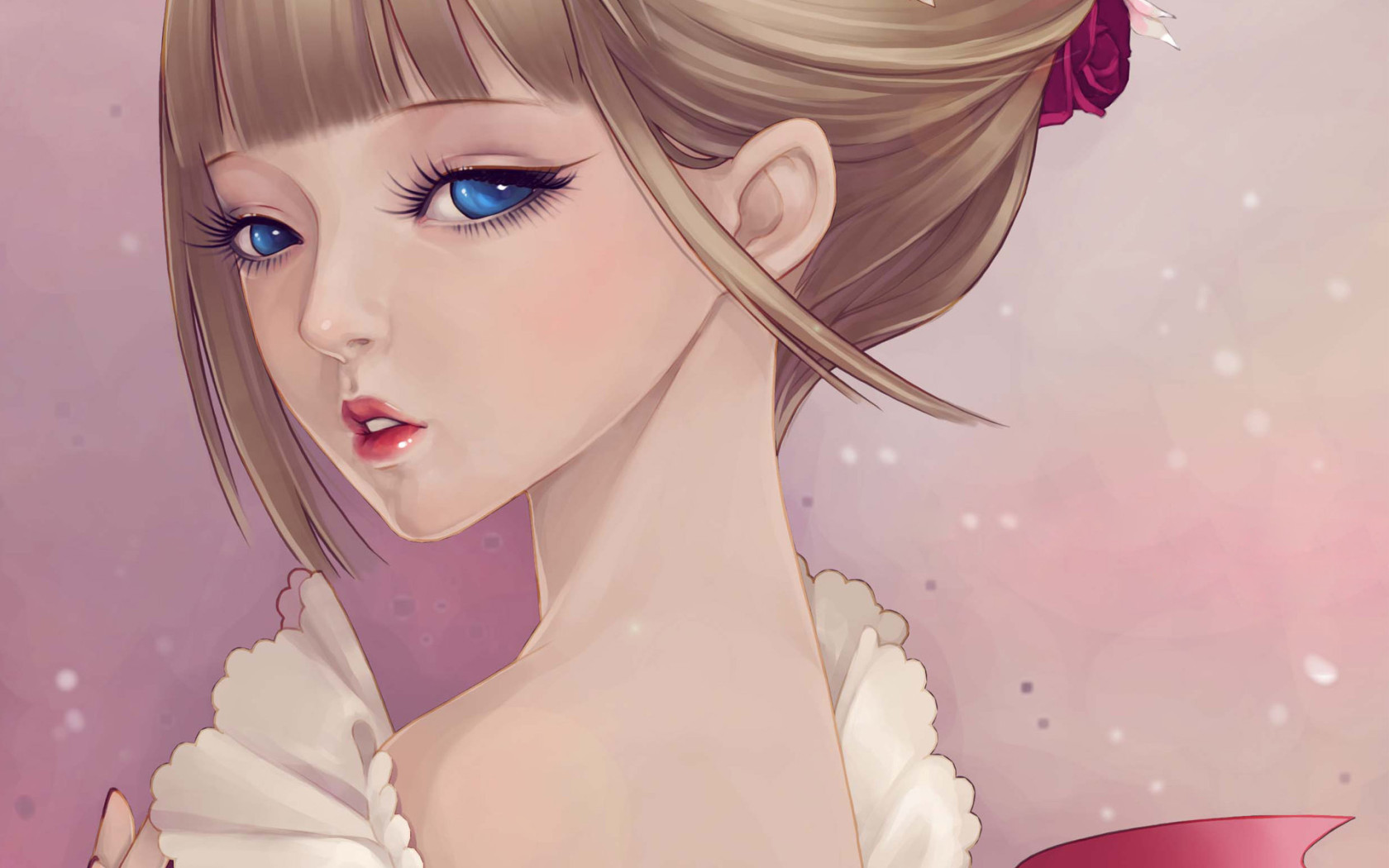 Красивый макияж - аниме