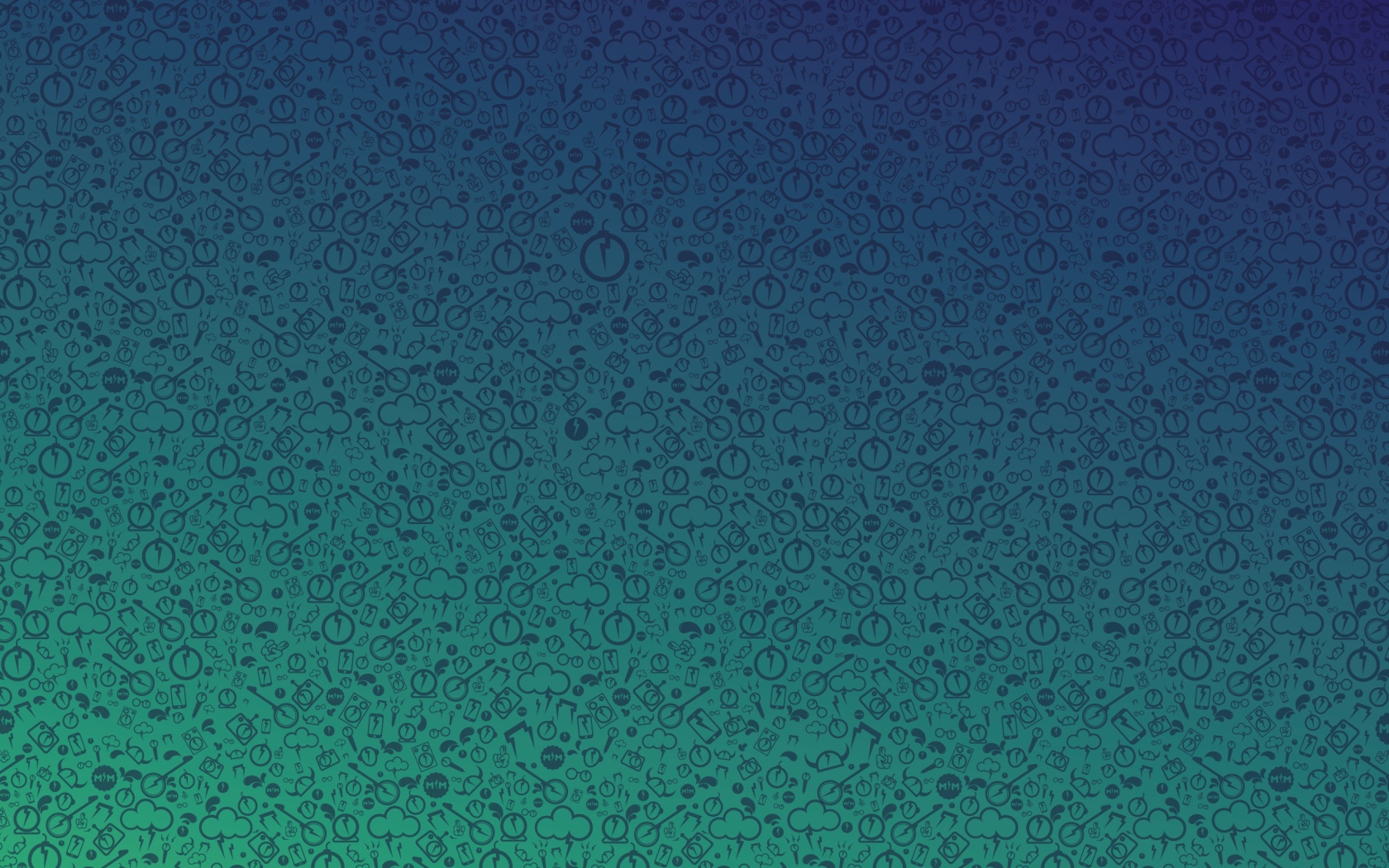 Фон с символами