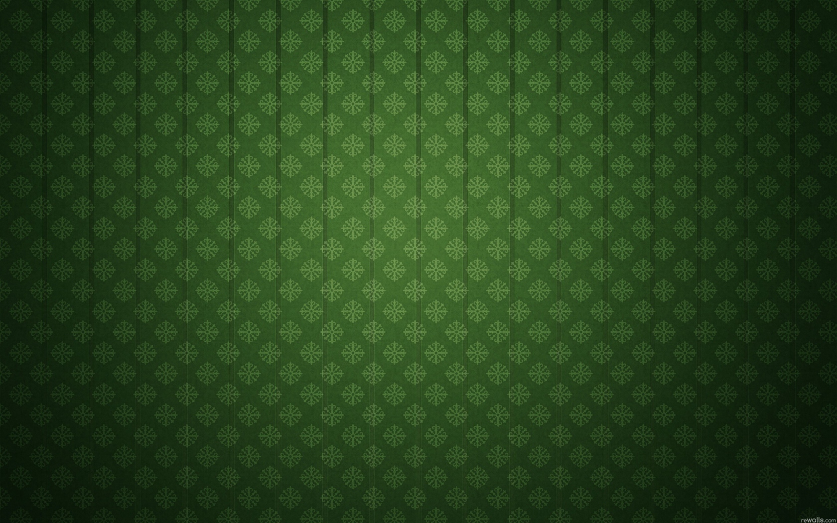 Зеленые снежинки