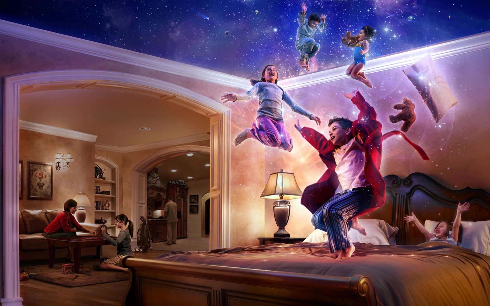 Дети играют