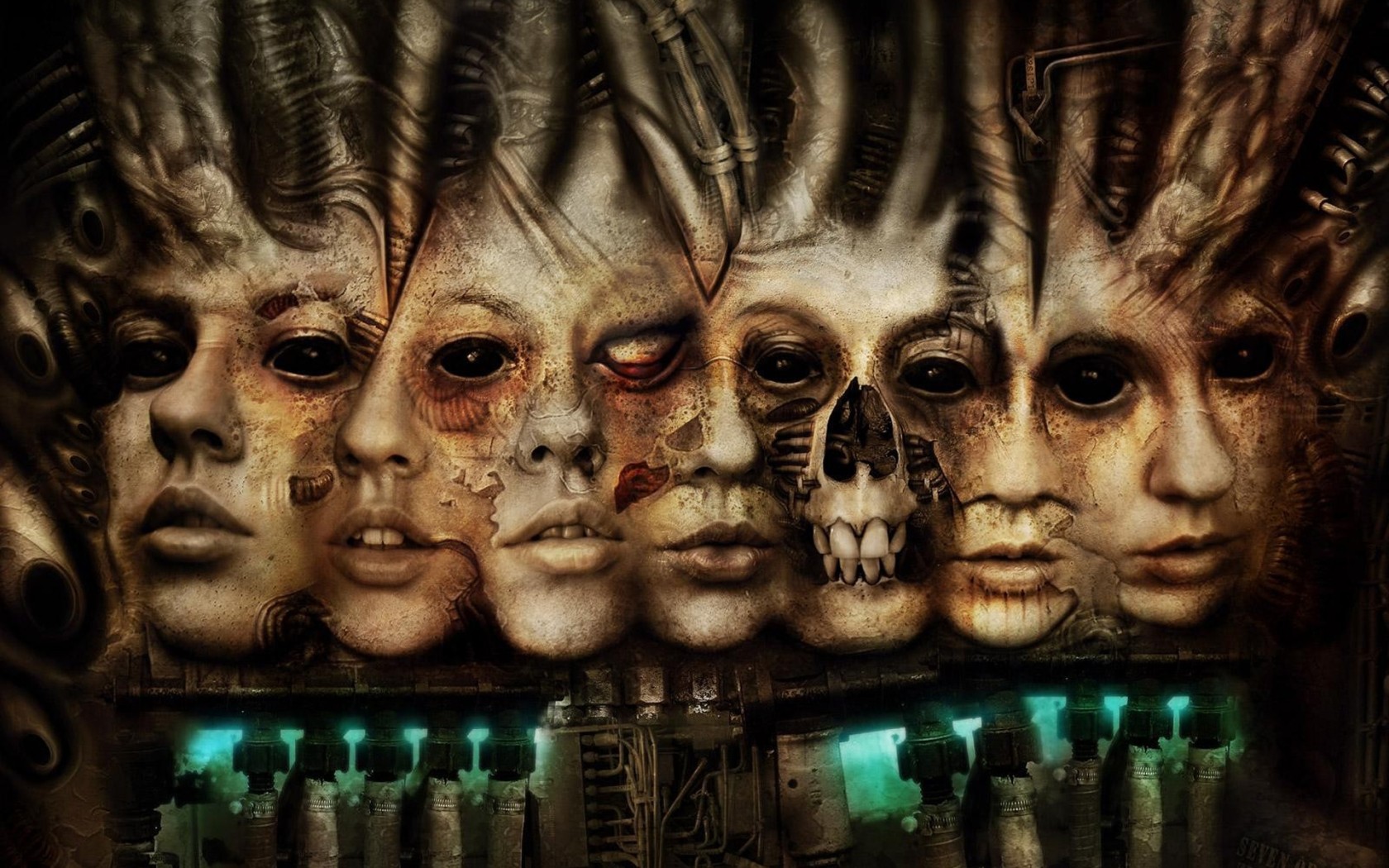 Странные лица