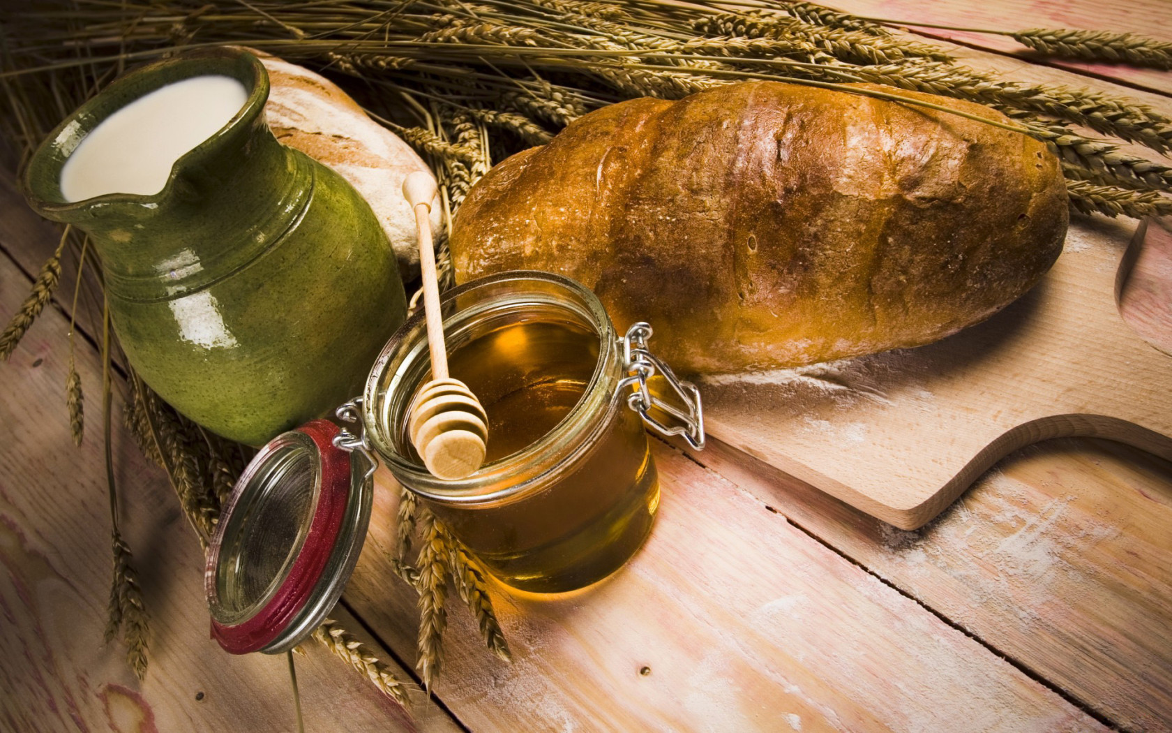 Мед и хлеб