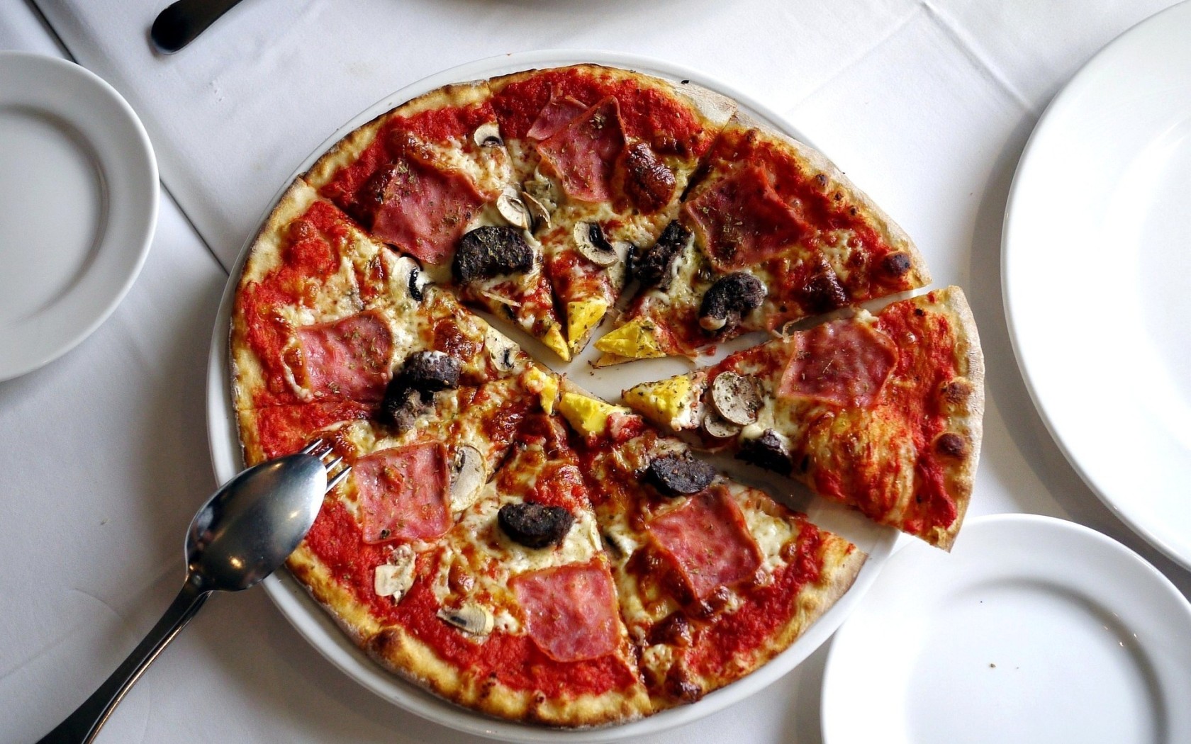 Острая пицца