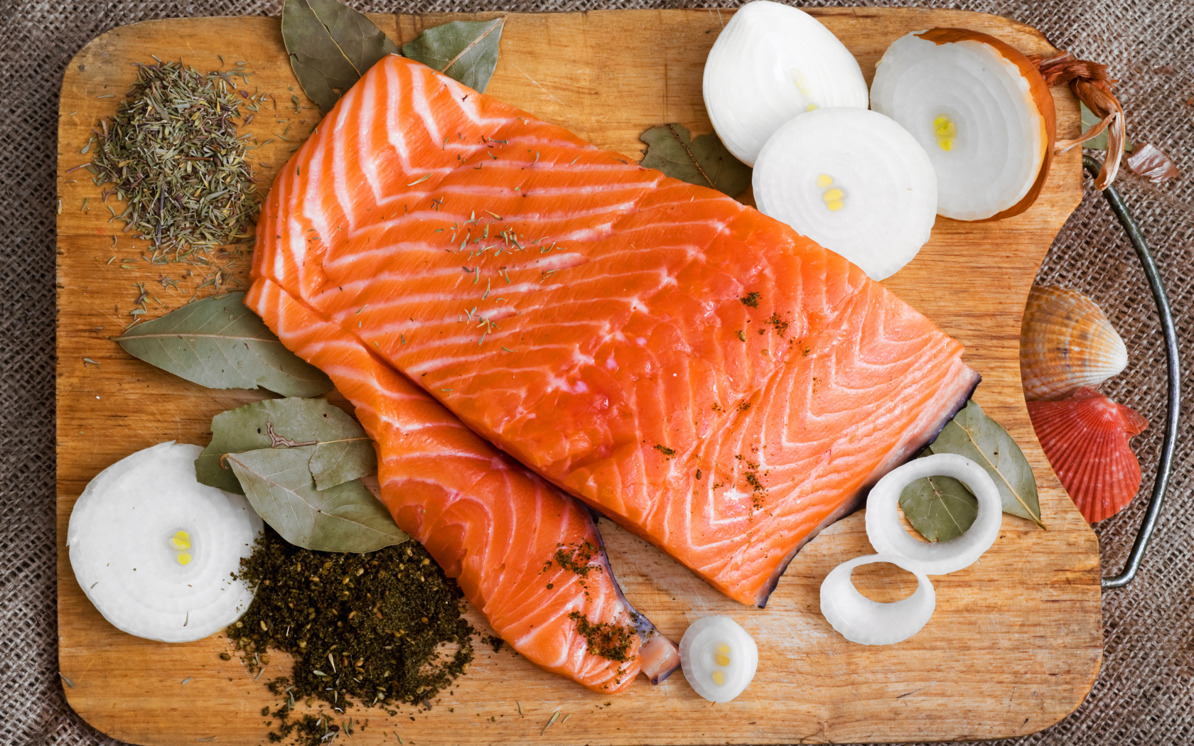 Красная рыба