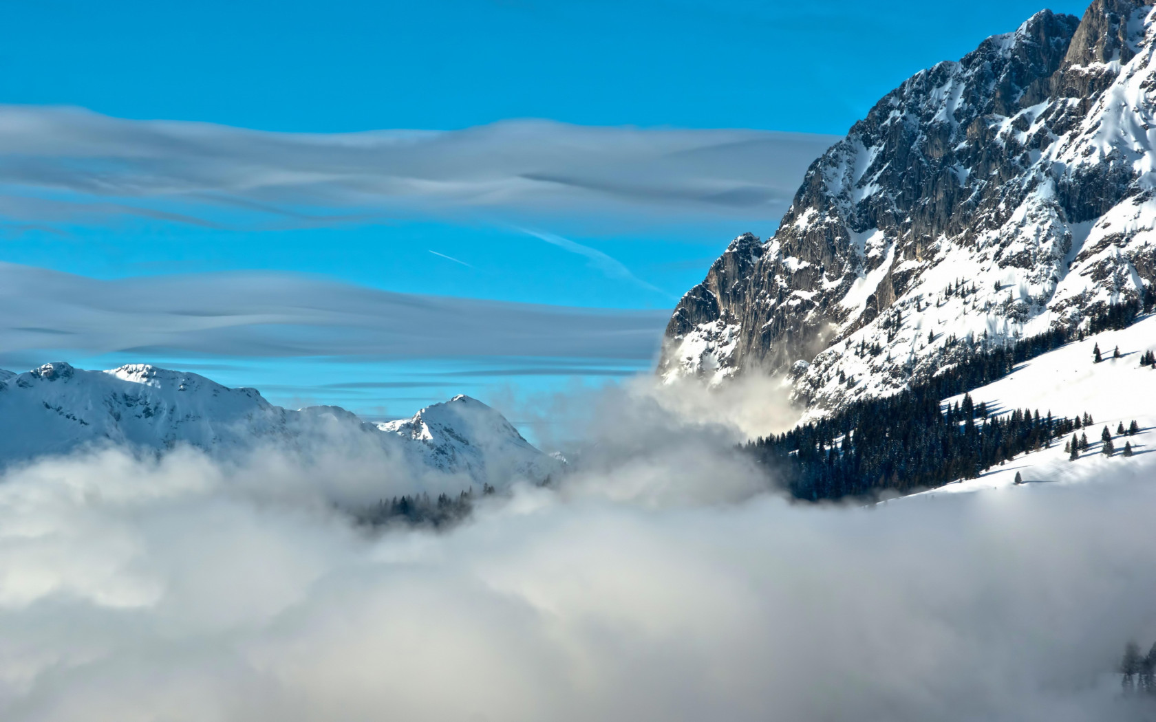 Снежные склоны