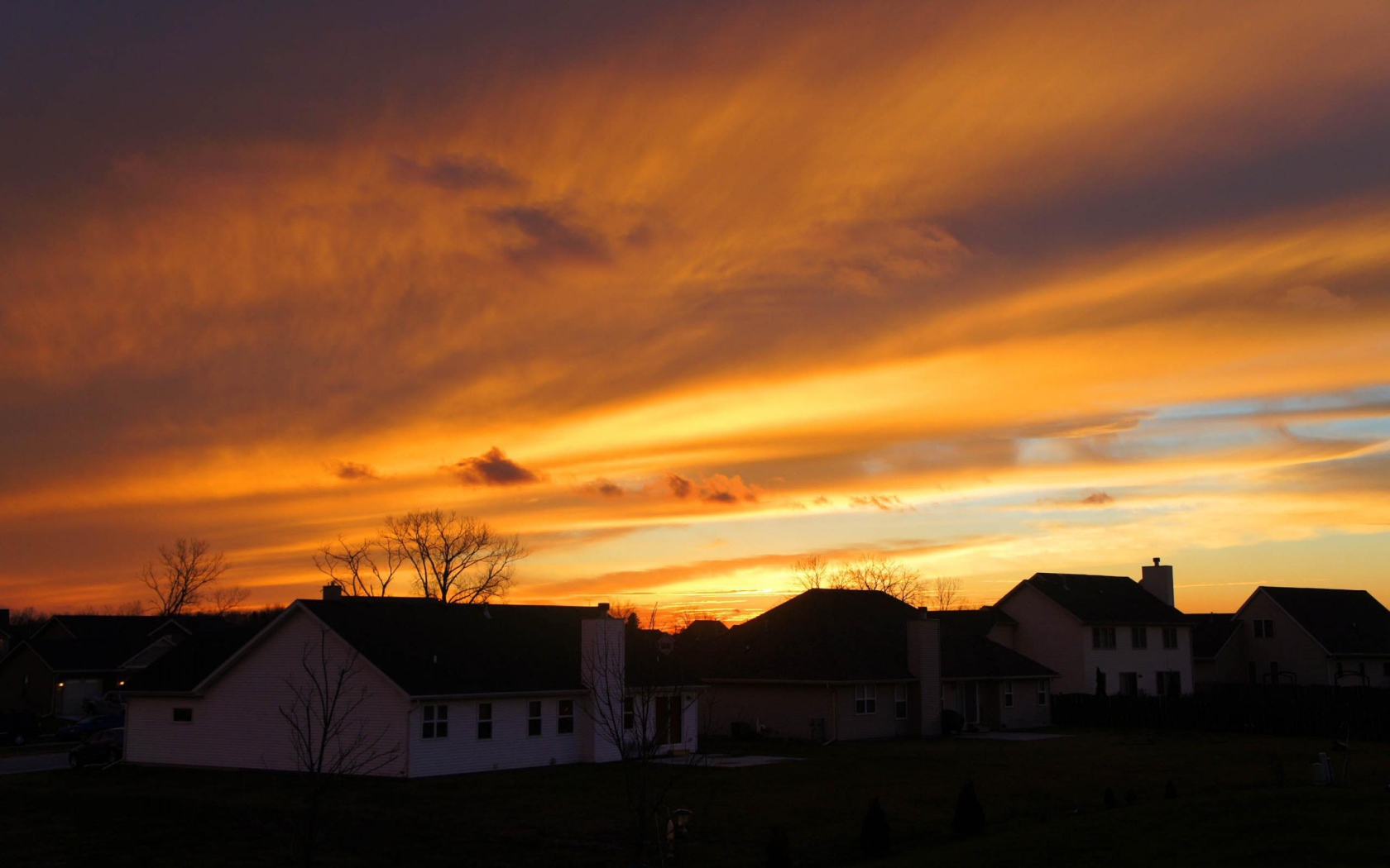 Закат в Висконсине