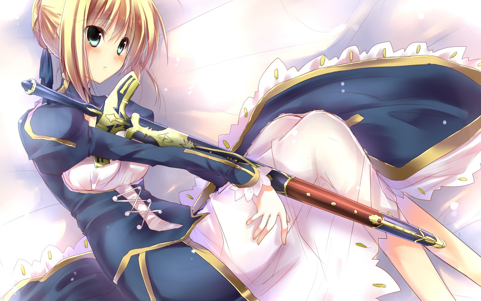 Судьба серии Сабля  девушка аниме