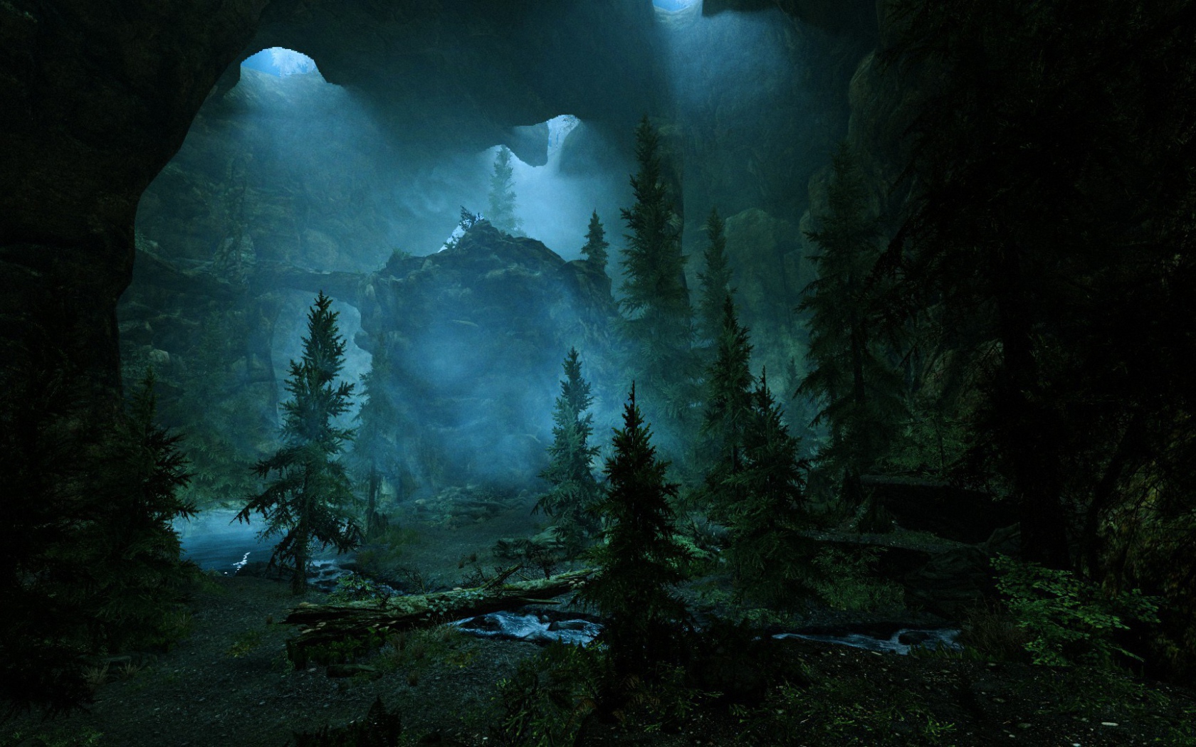 Старец Скроллс 5 дремучий лес