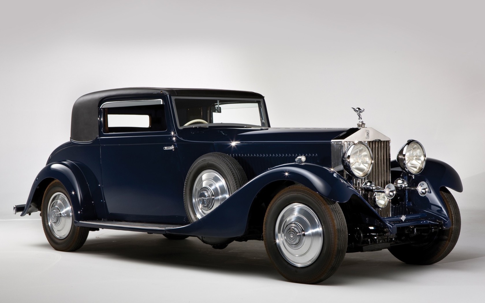 Роллс Ройс синий