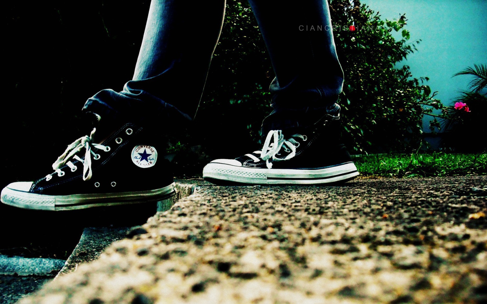 Converse джинсы и обувь