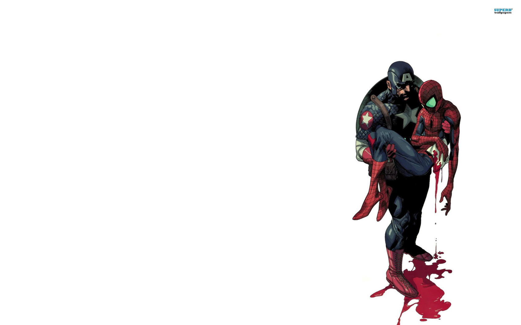 Капитан Америка и человек-паук