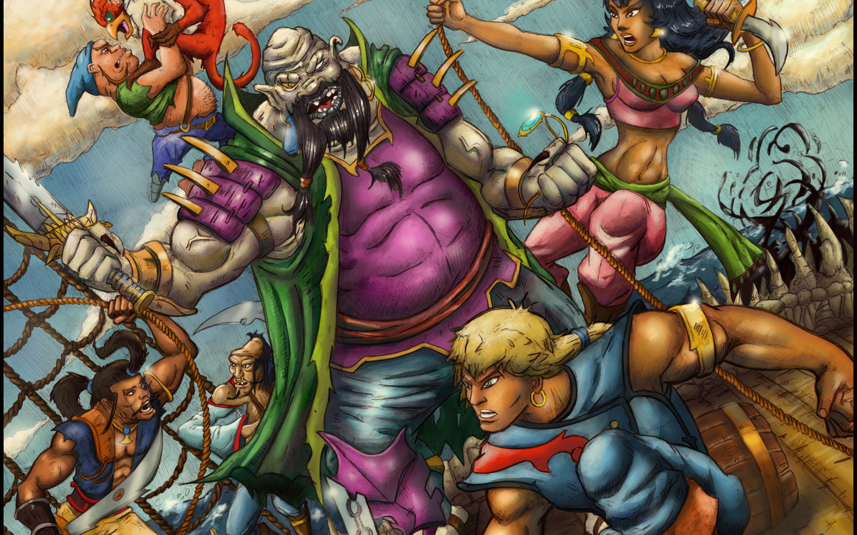 Пираты тёмной воды