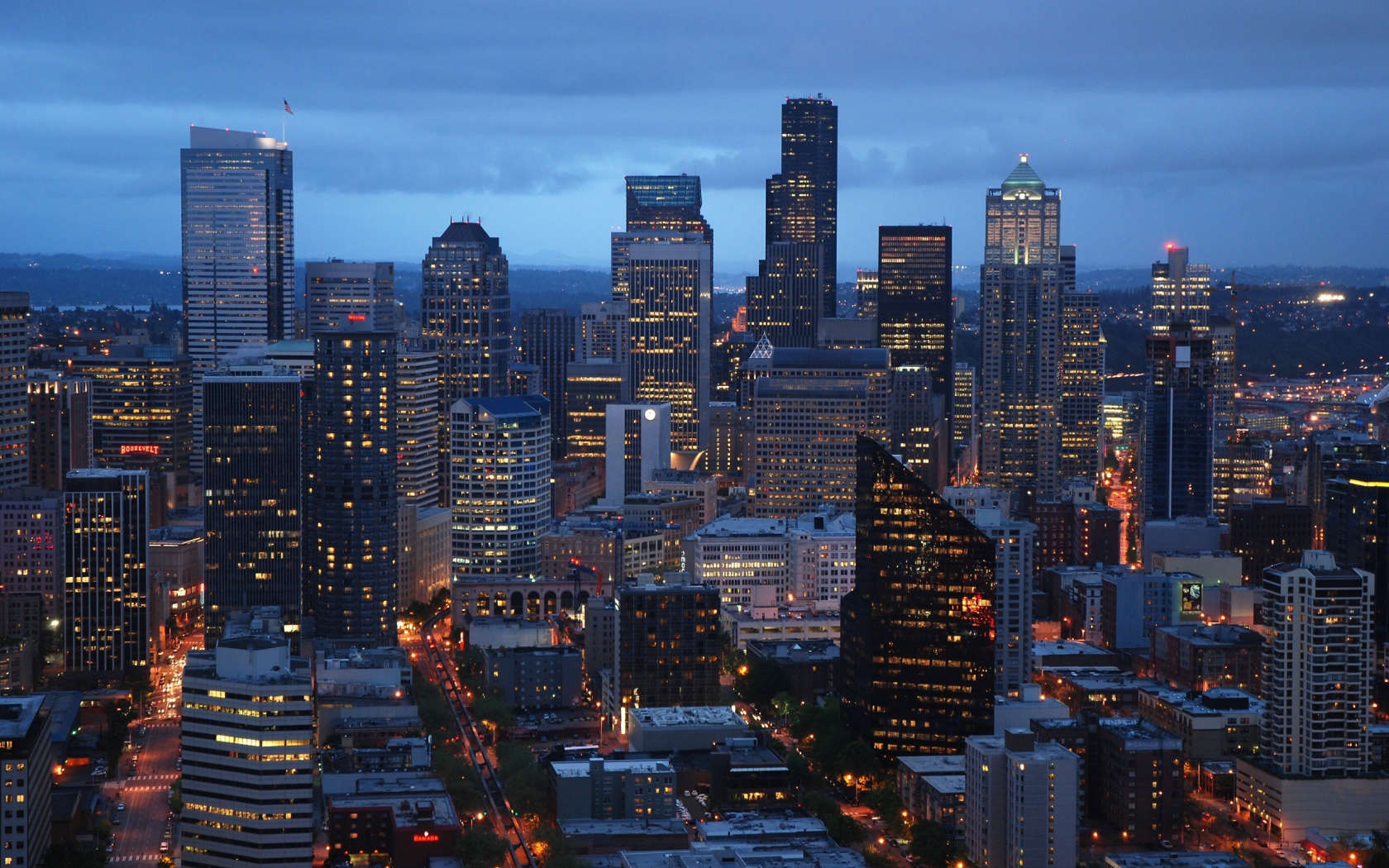 Огни города Вашингтон