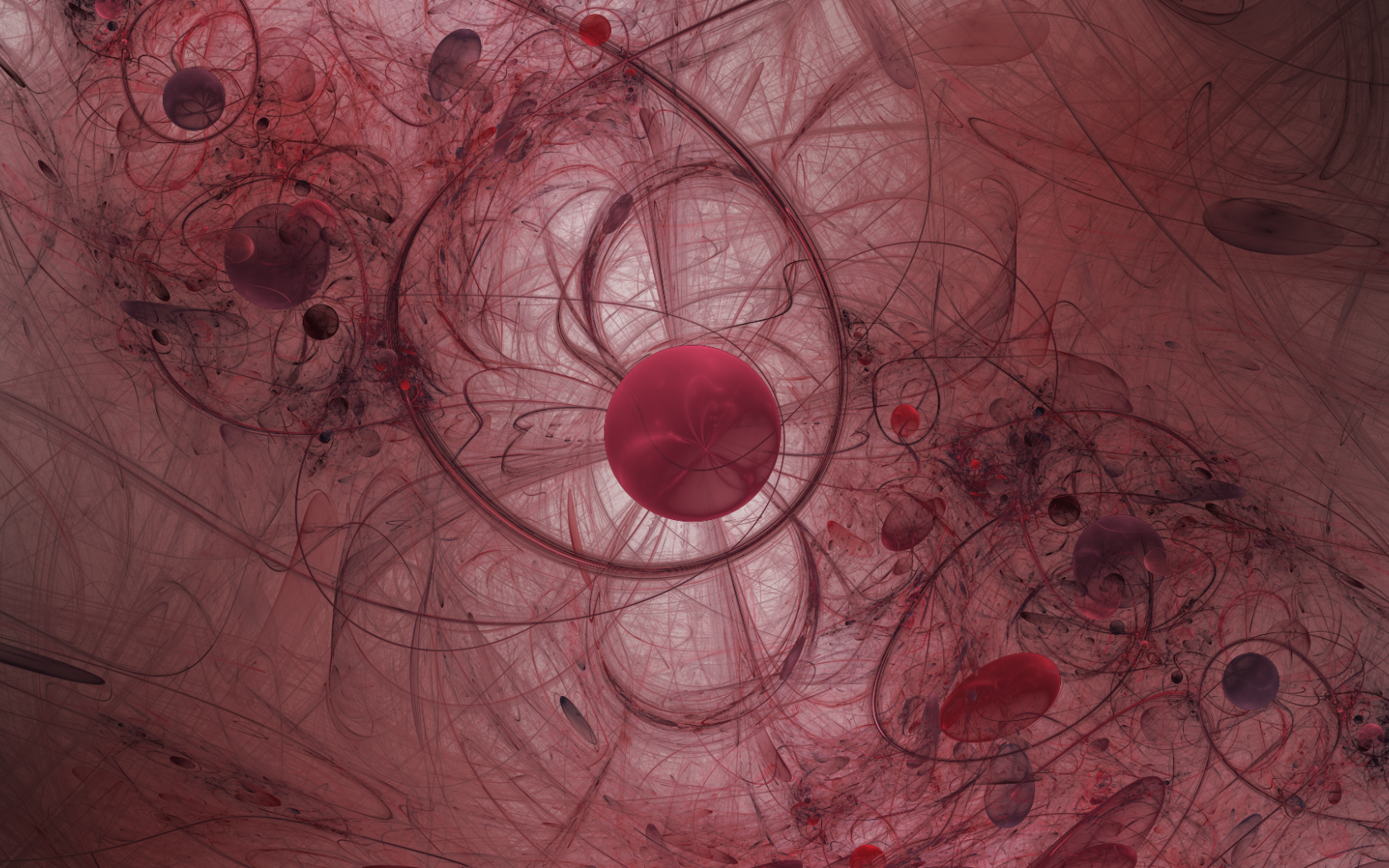 Паутина из тонких линий