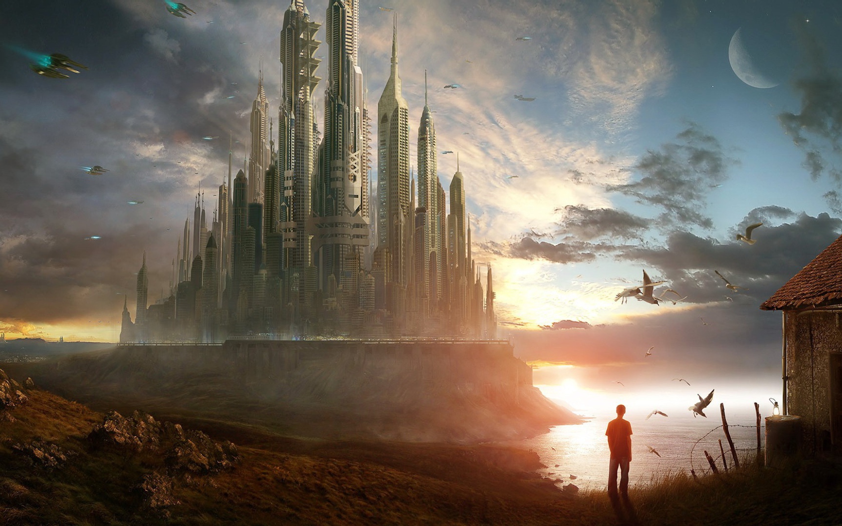 Город привидение