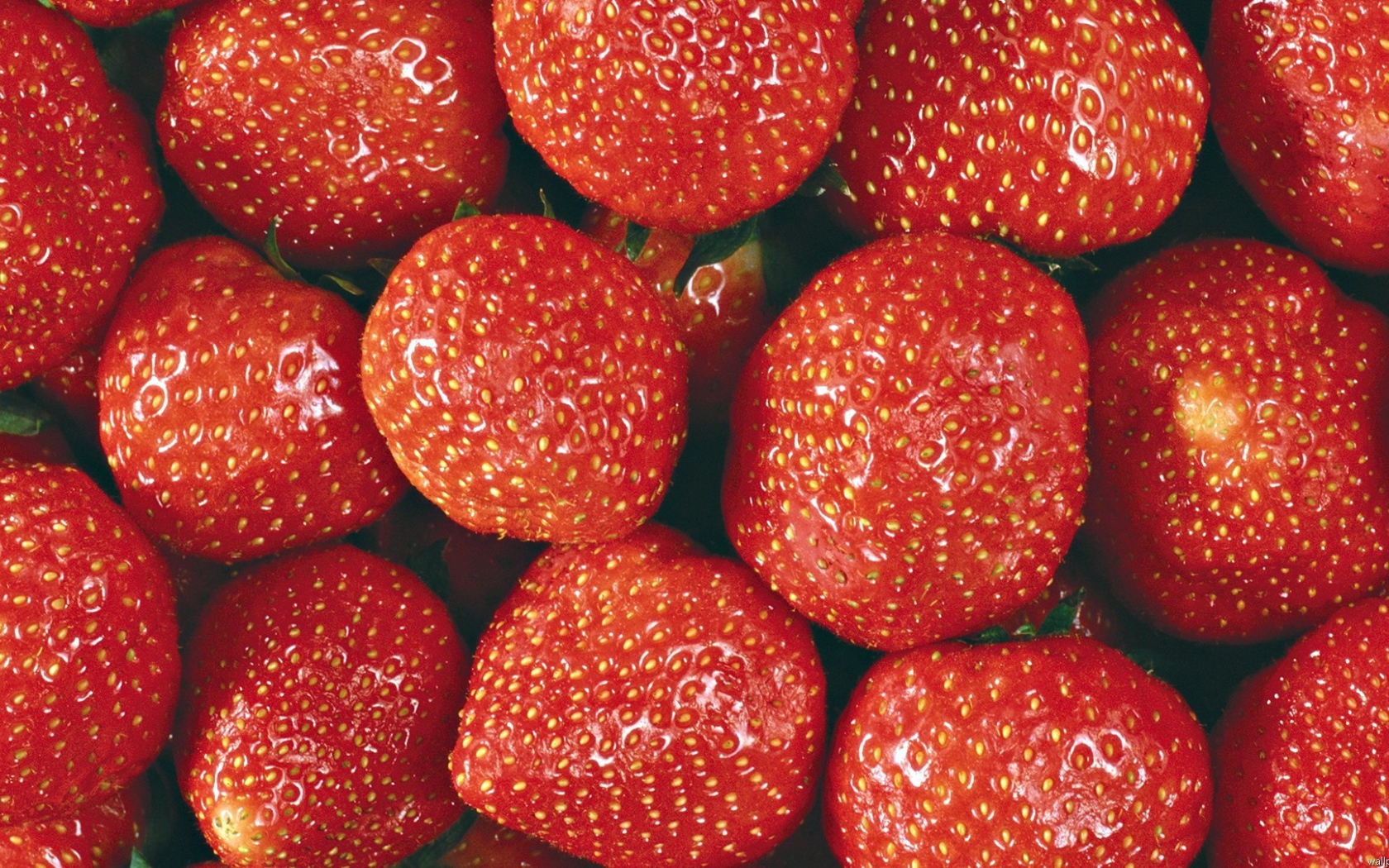 Фон из клубники