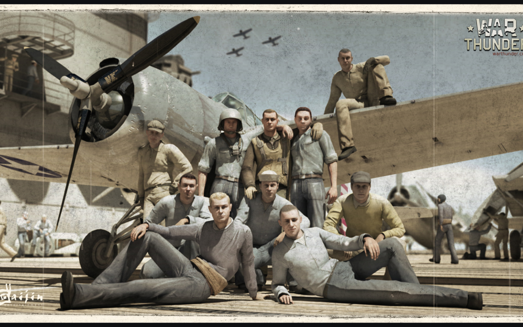 War Thunder американские пилоты