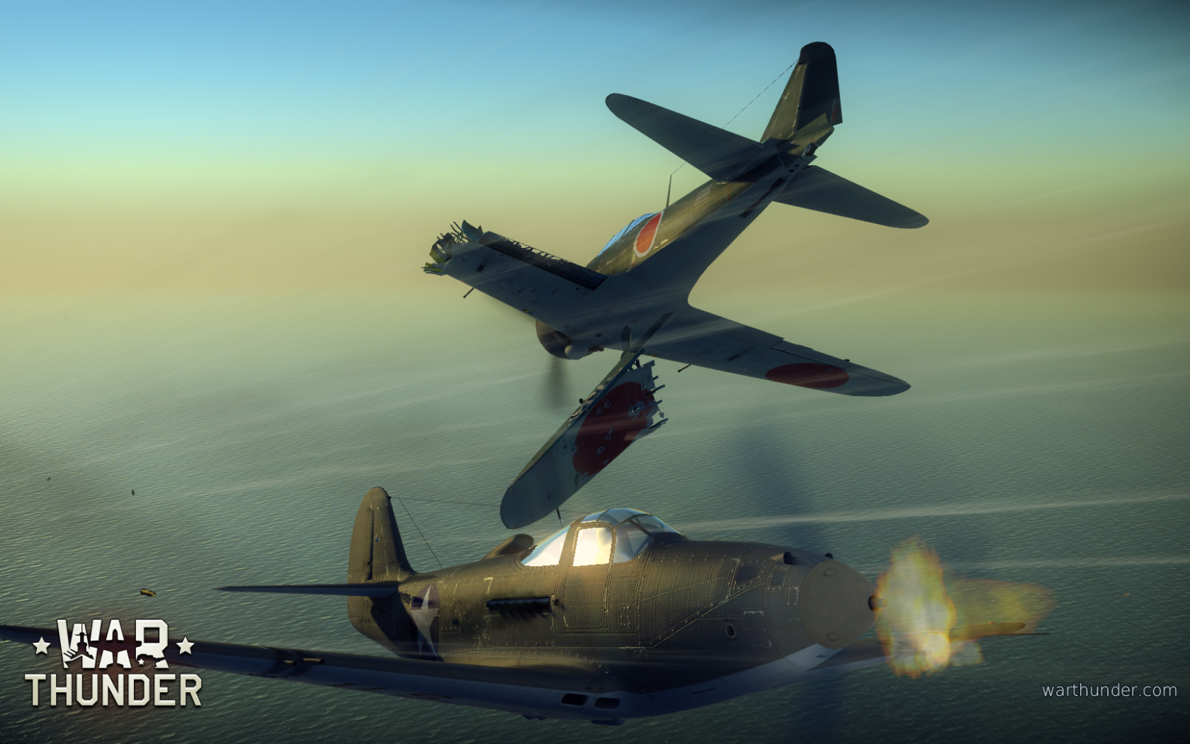 War Thunder истребитель потерял крыло