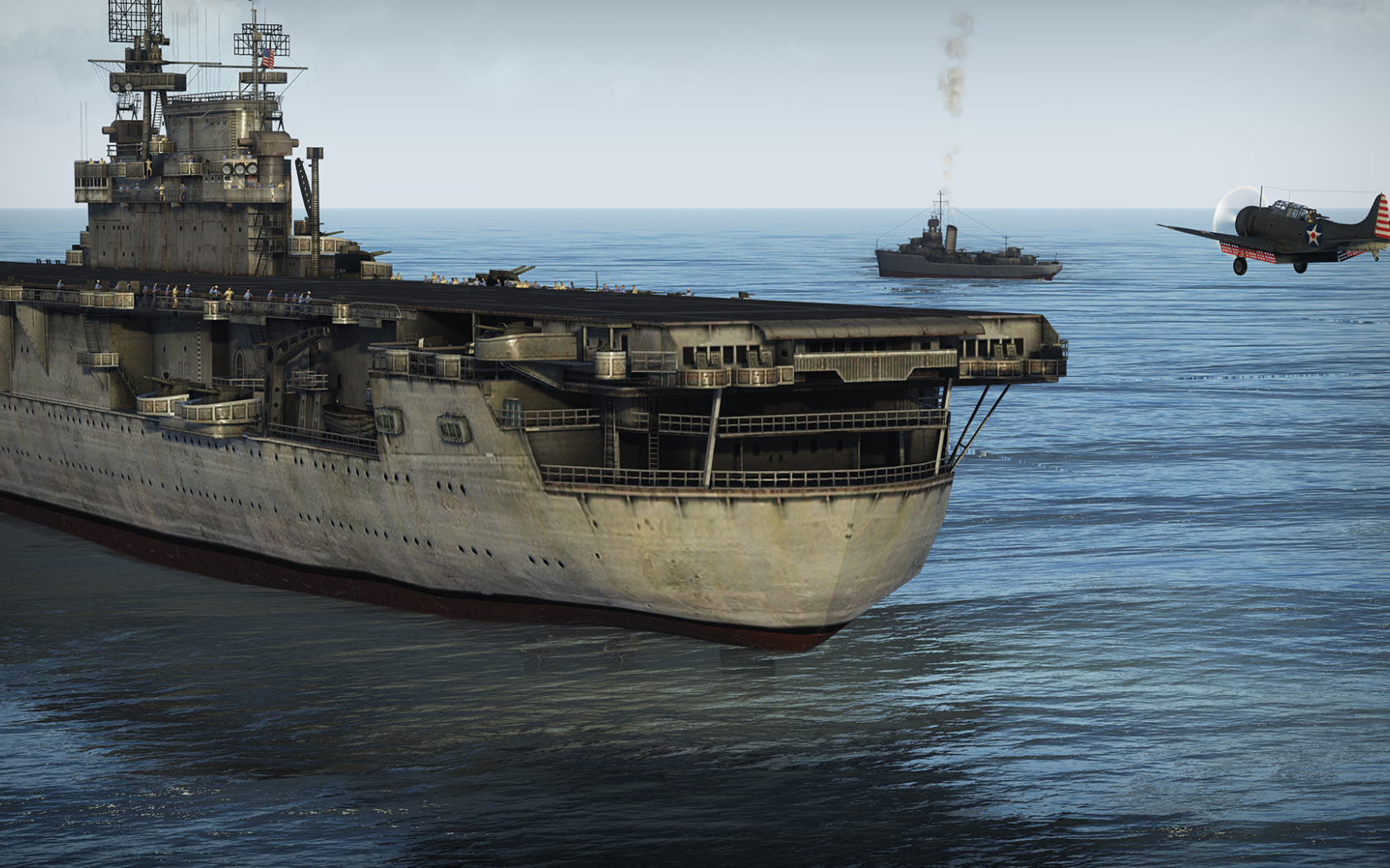 War Thunder huge ship