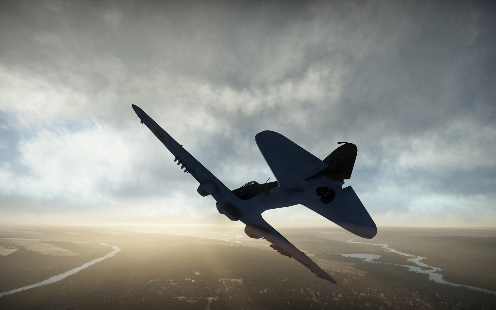 War Thunder истребитель патрулирует