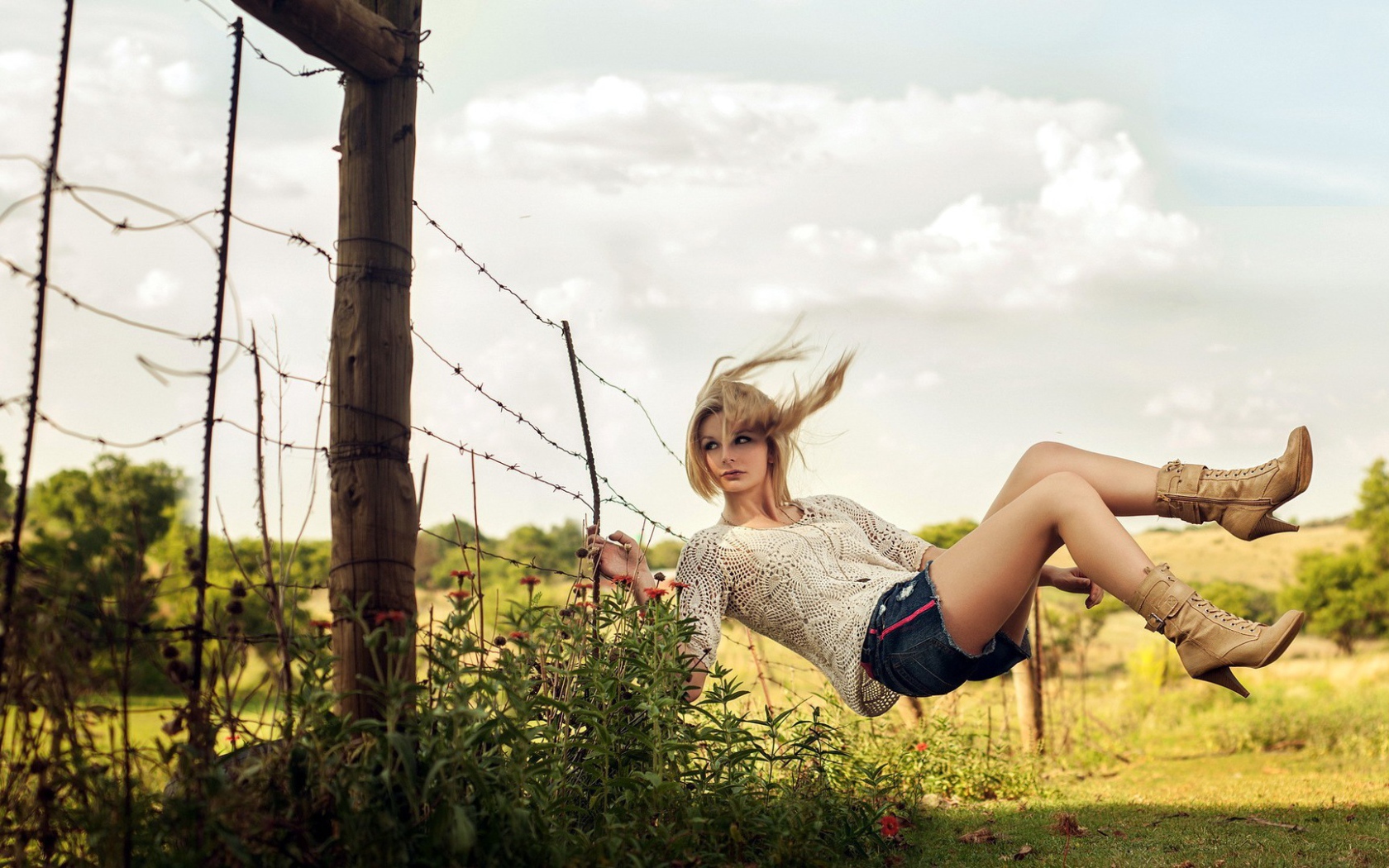 Ветром сдувает