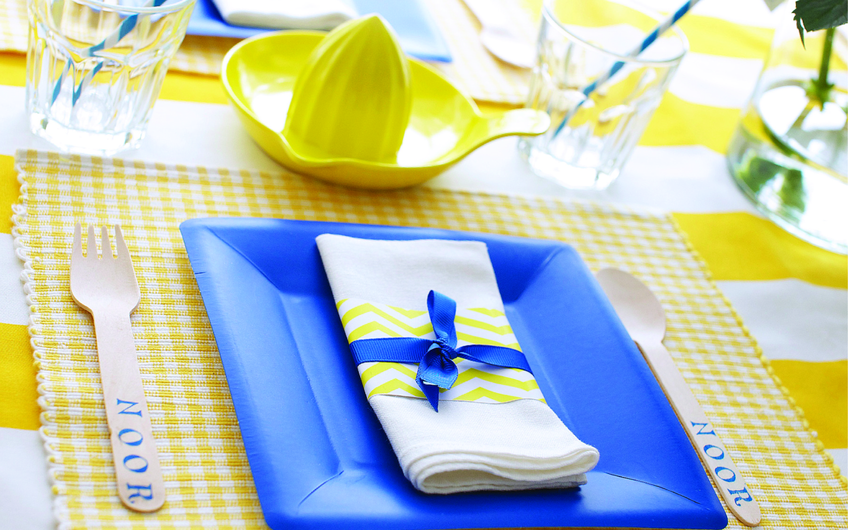 Столовые приборы на день рождения