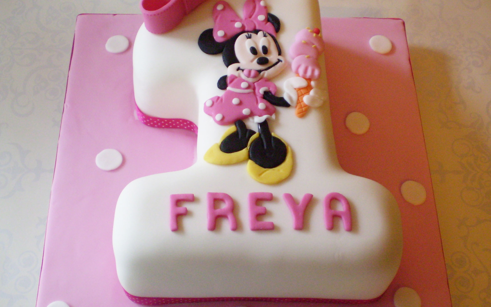 Мини маус торт на день рождения