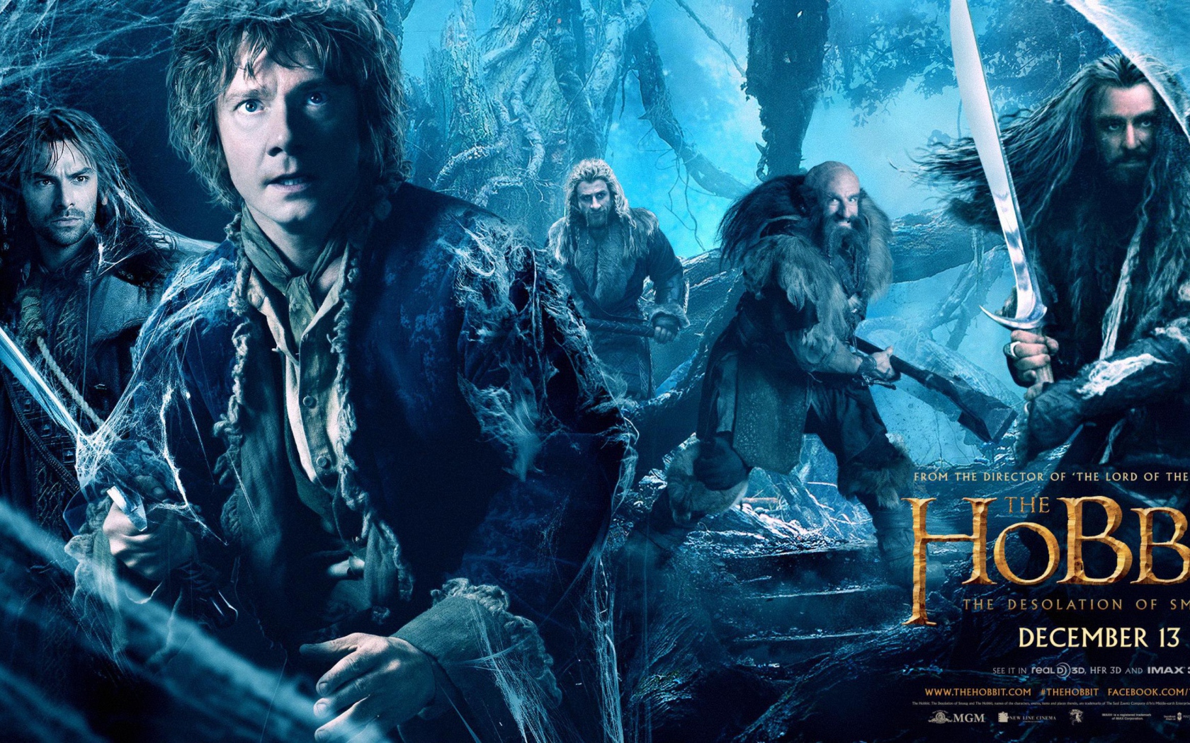 Хоббит: Пустошь Смауга постер