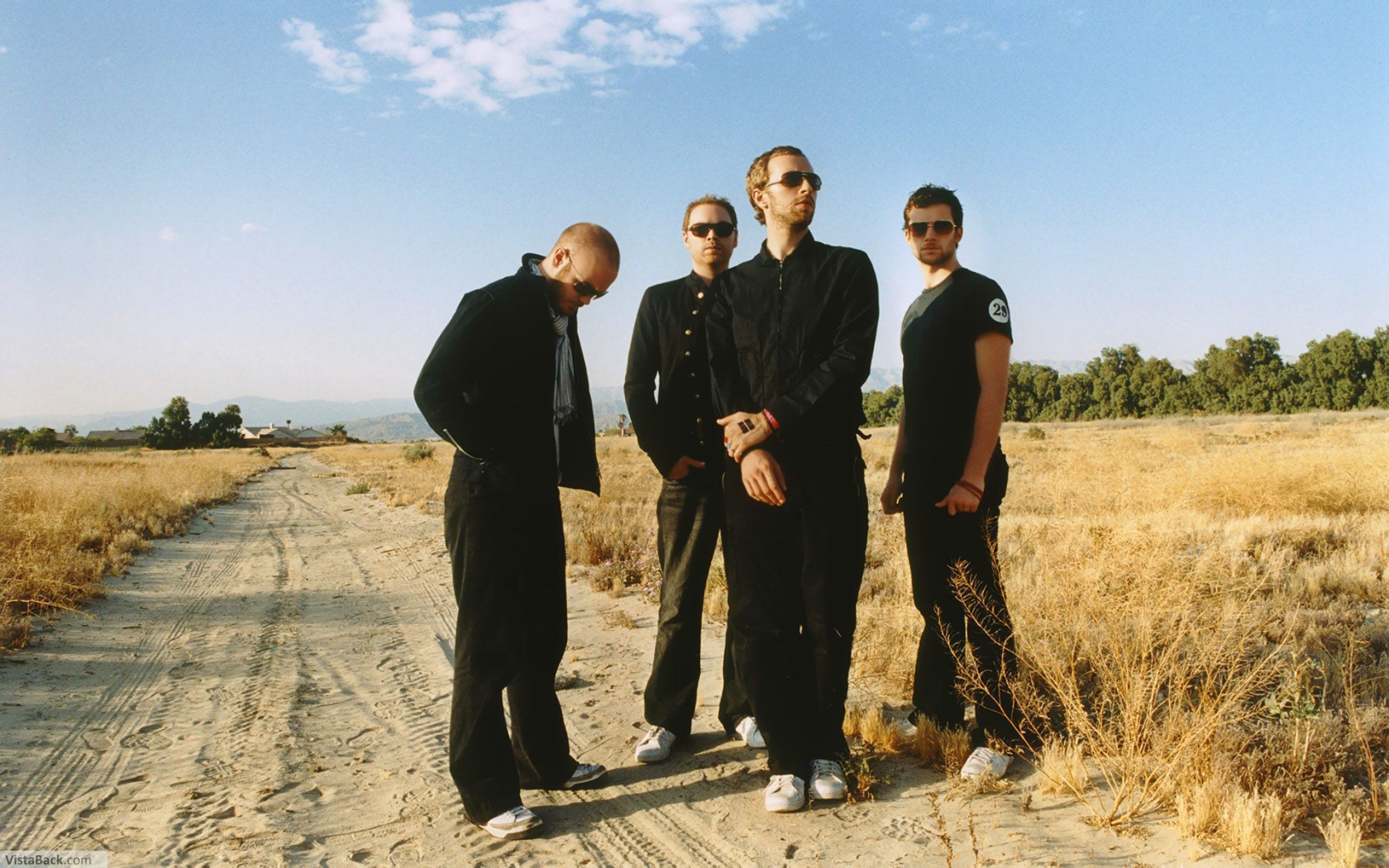 Coldplay на дороге