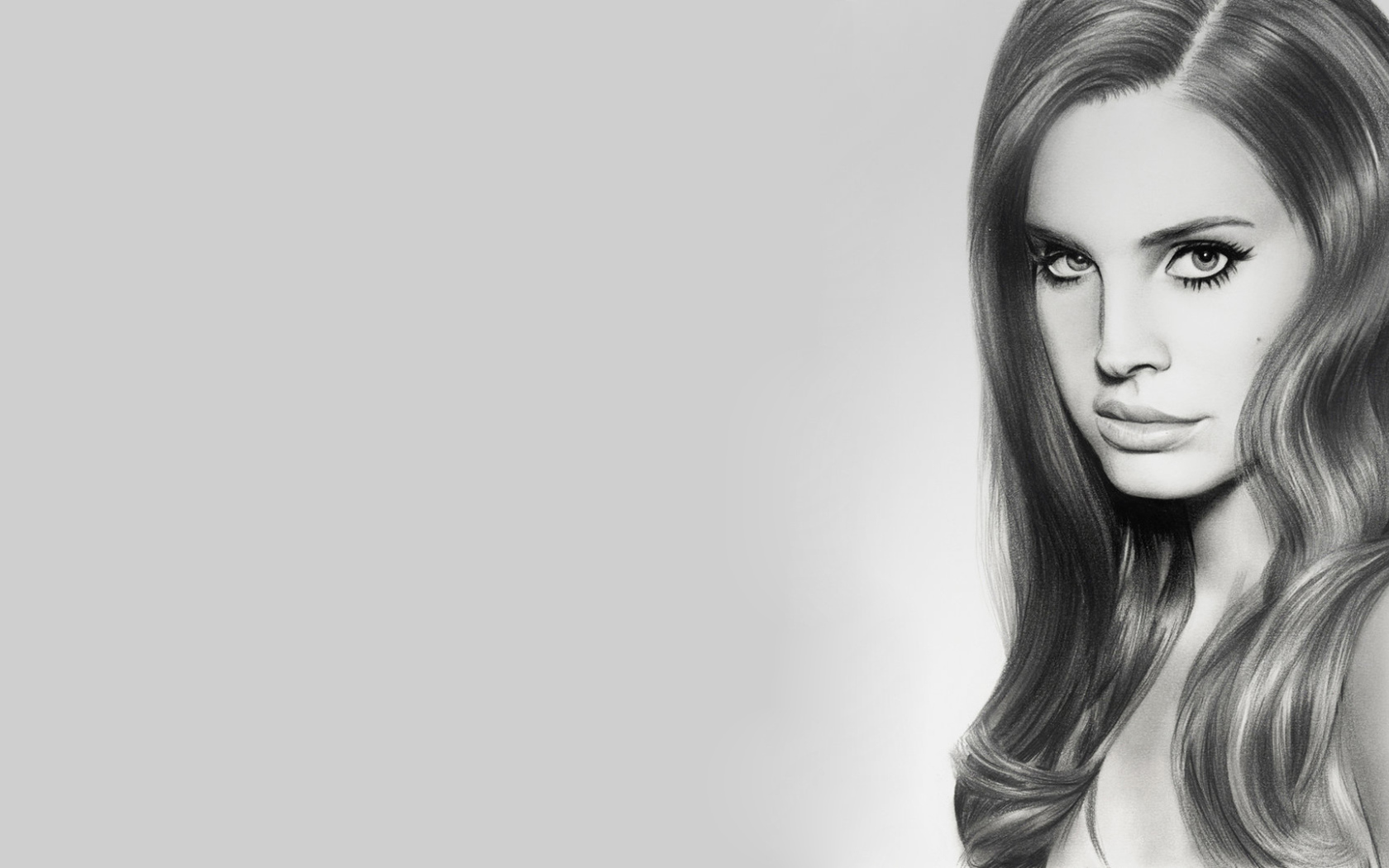 Lana Del Rey интригующий взгляд