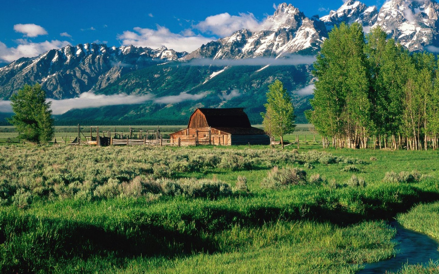 Усадьба в горной долине