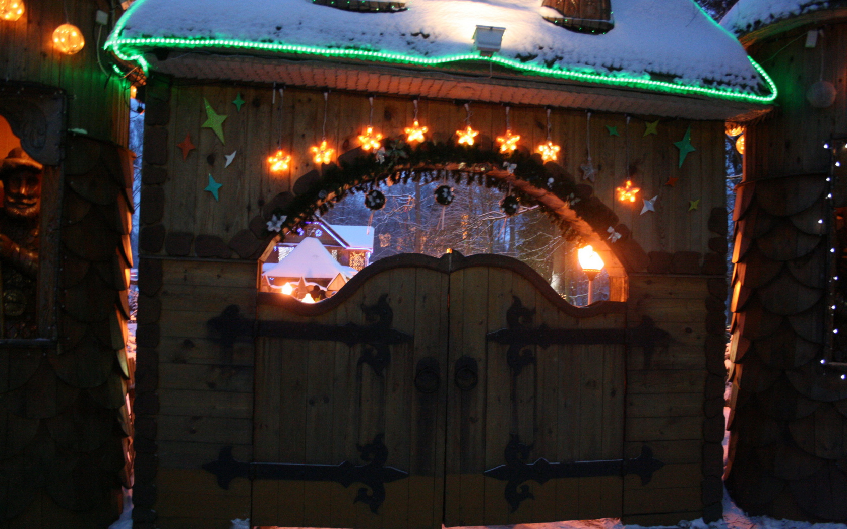 Поместье деда мороза