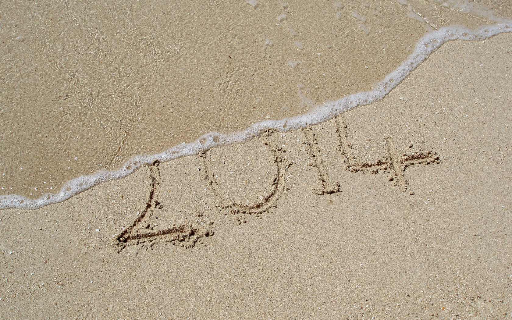 Новый год 2014 на песке