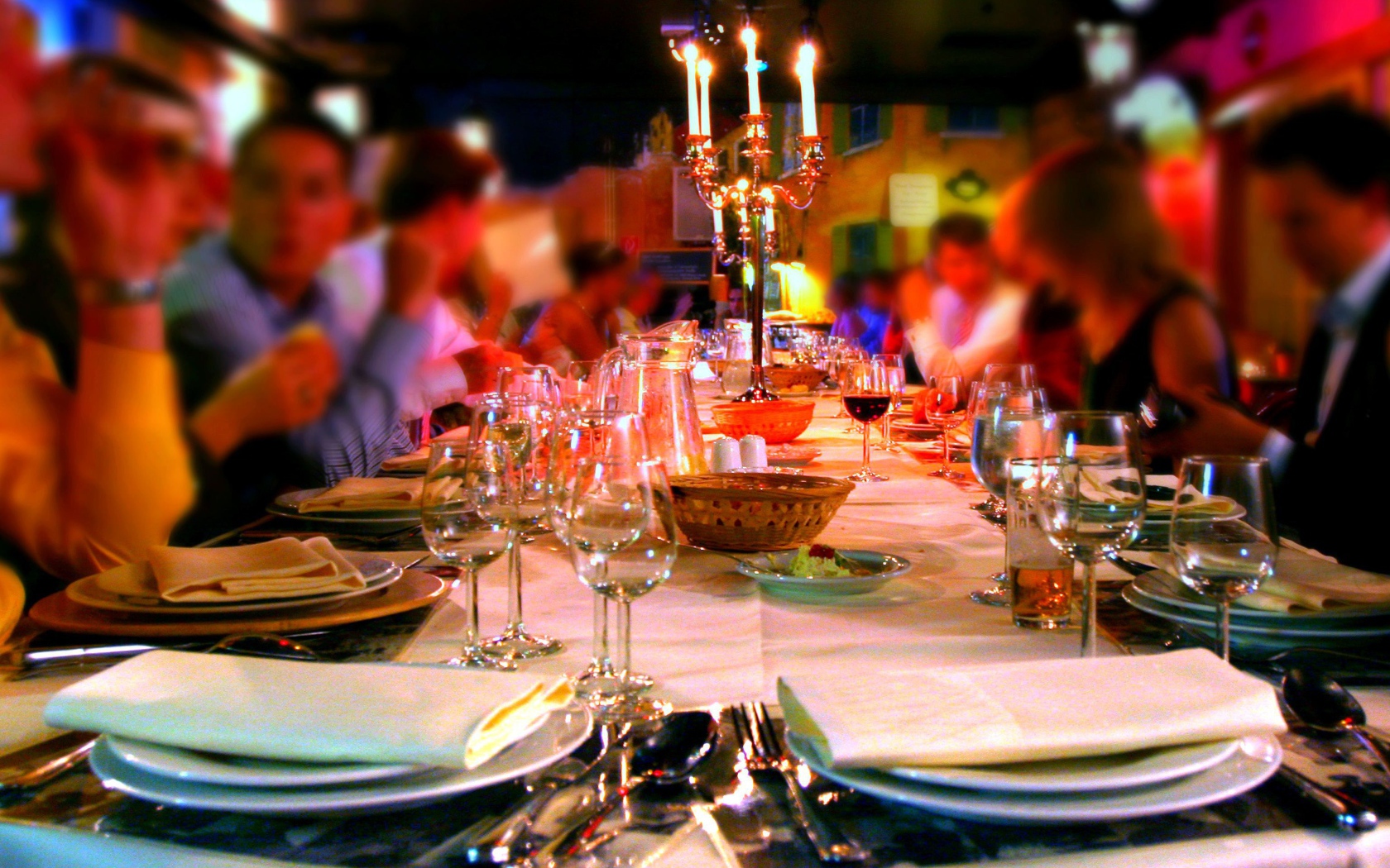 Новогодний праздничный стол