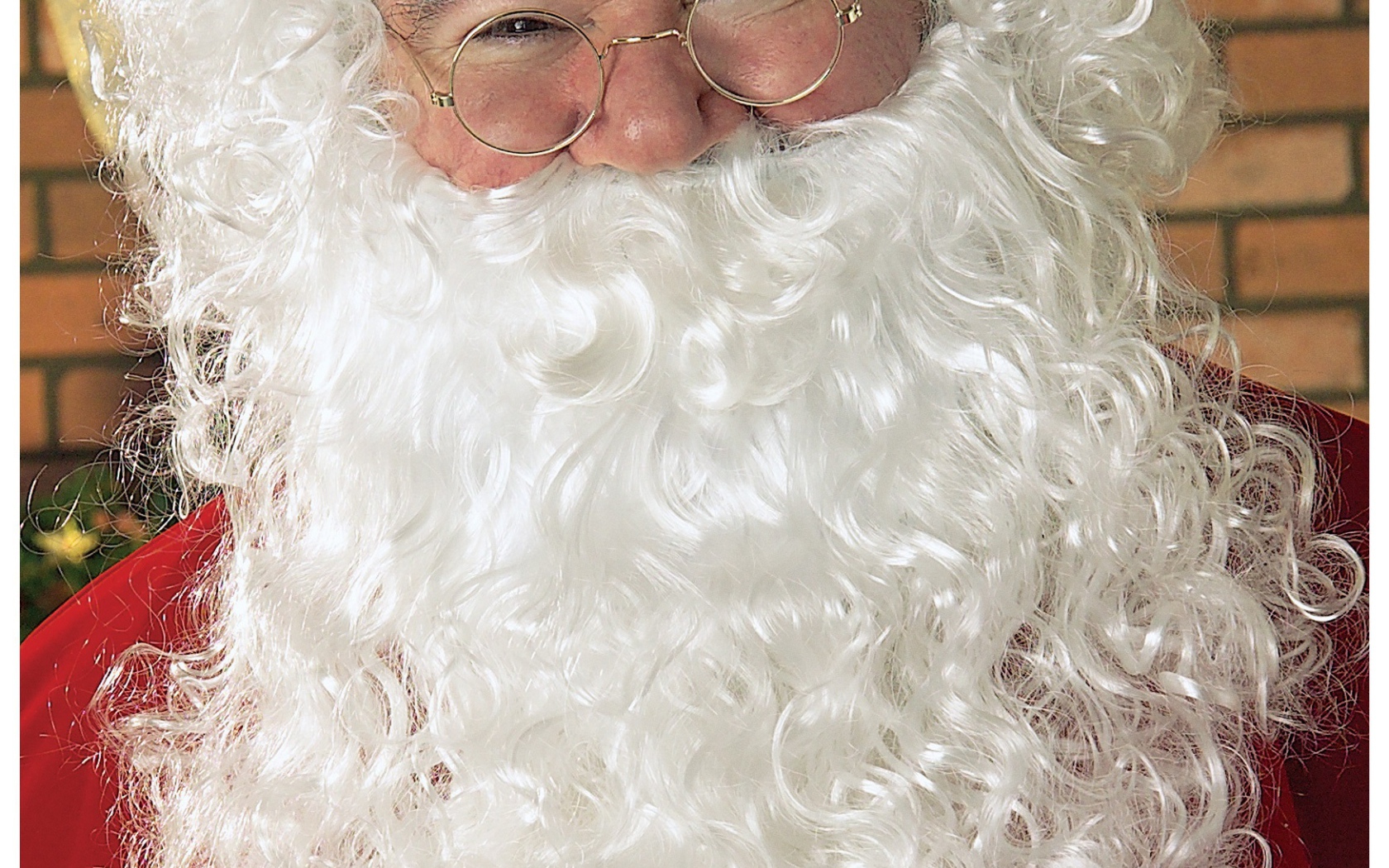 Парик деда мороза