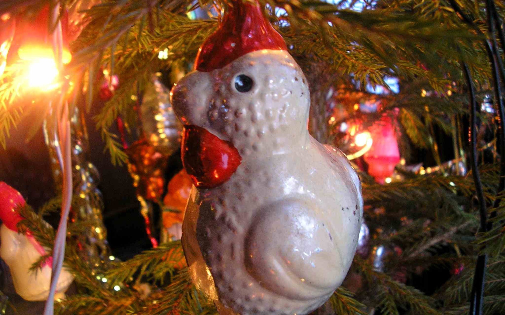 Cтарые советские елочные игрушки