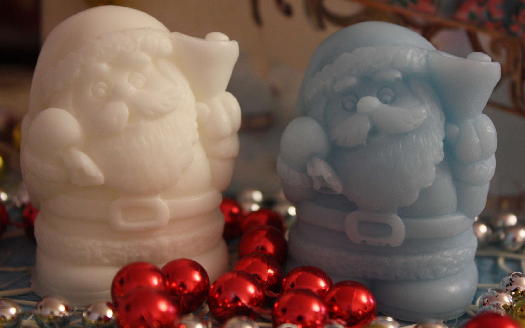 Дед мороз из фетра