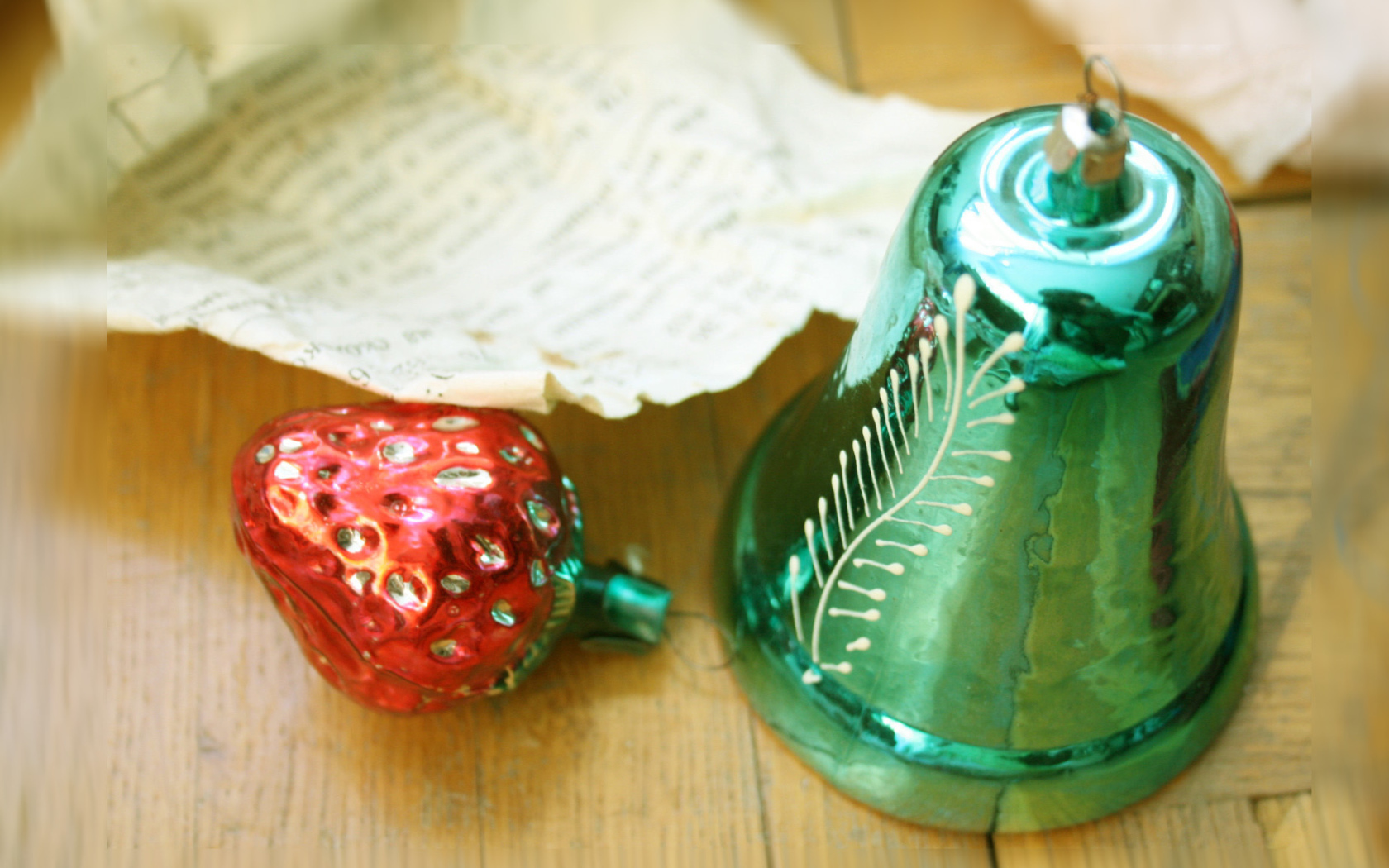 Cтаринные елочные игрушки